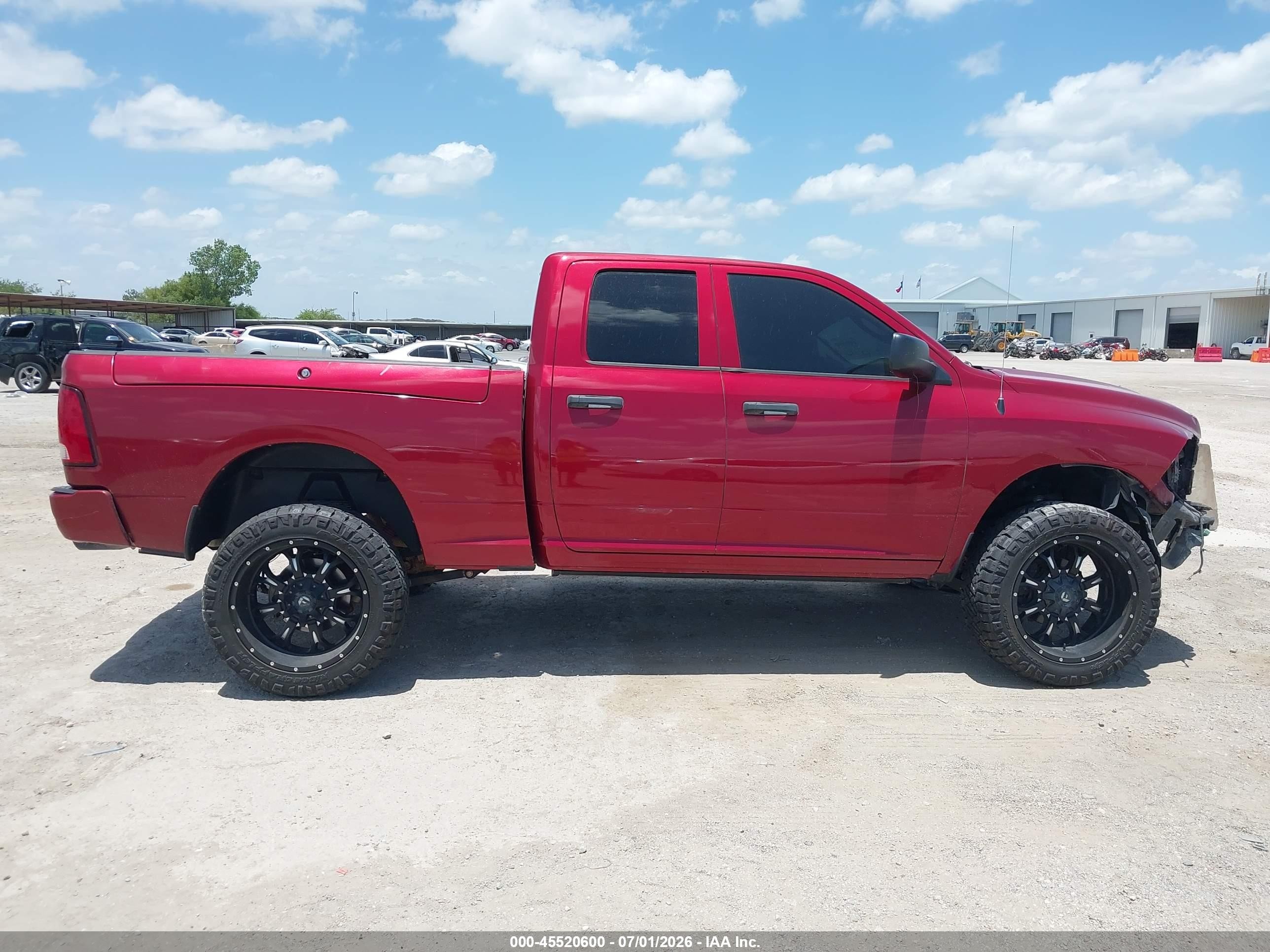 2014 Ram 1500 Express Red vin: 1C6RR7FT2ES174288