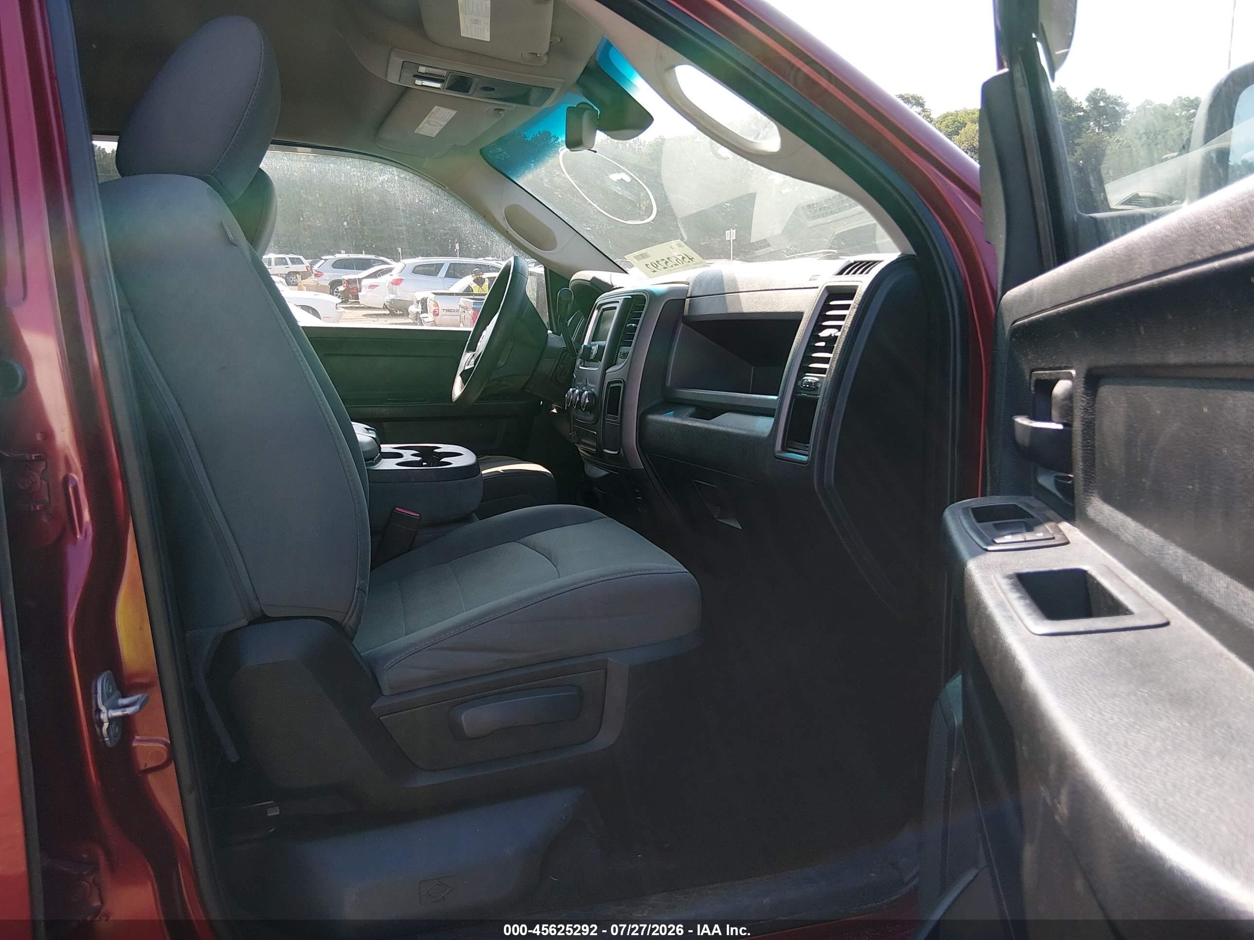 2014 Ram 1500 Express Burgundy vin: 1C6RR7FT2ES176915