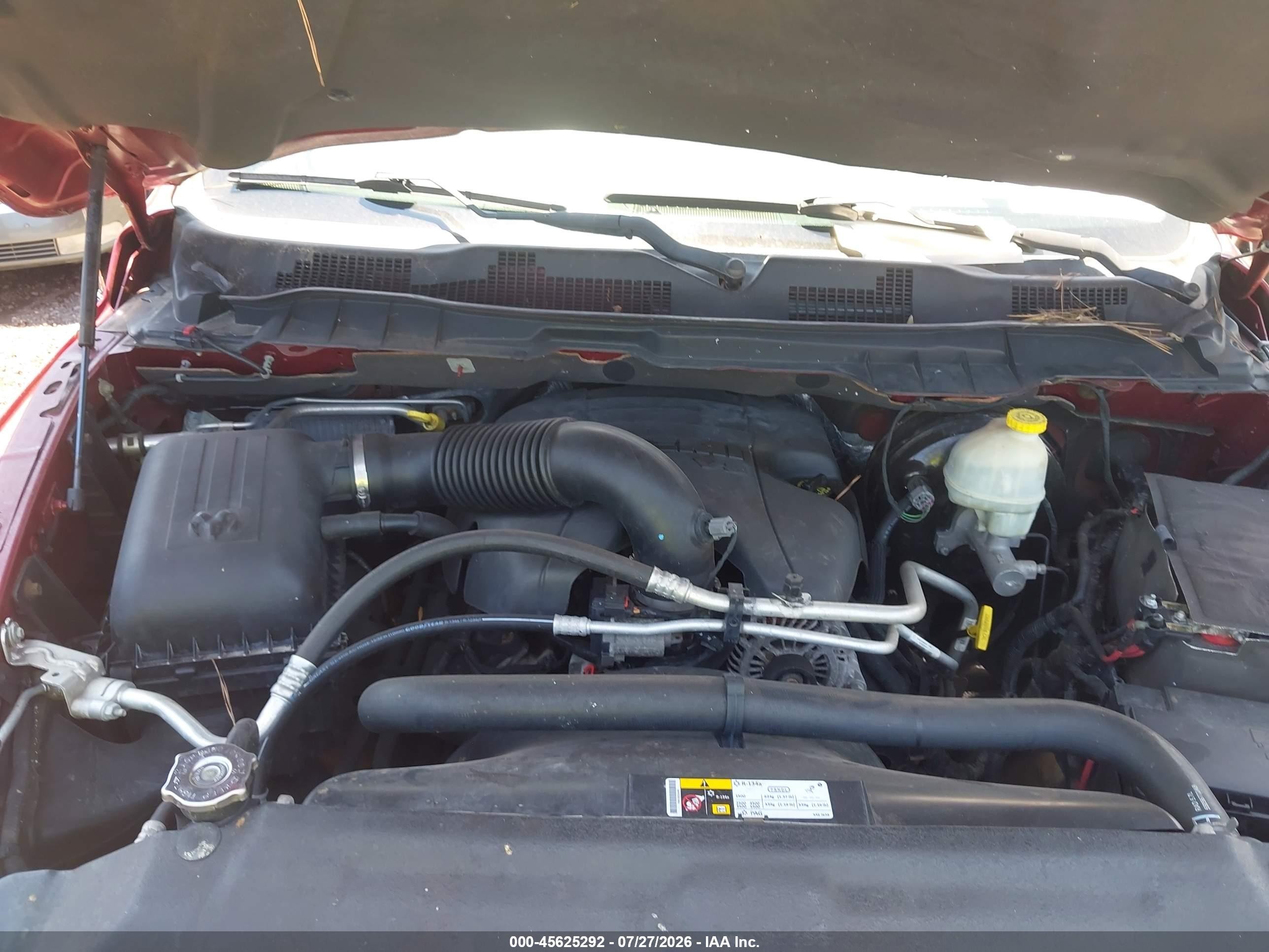 2014 Ram 1500 Express Burgundy vin: 1C6RR7FT2ES176915