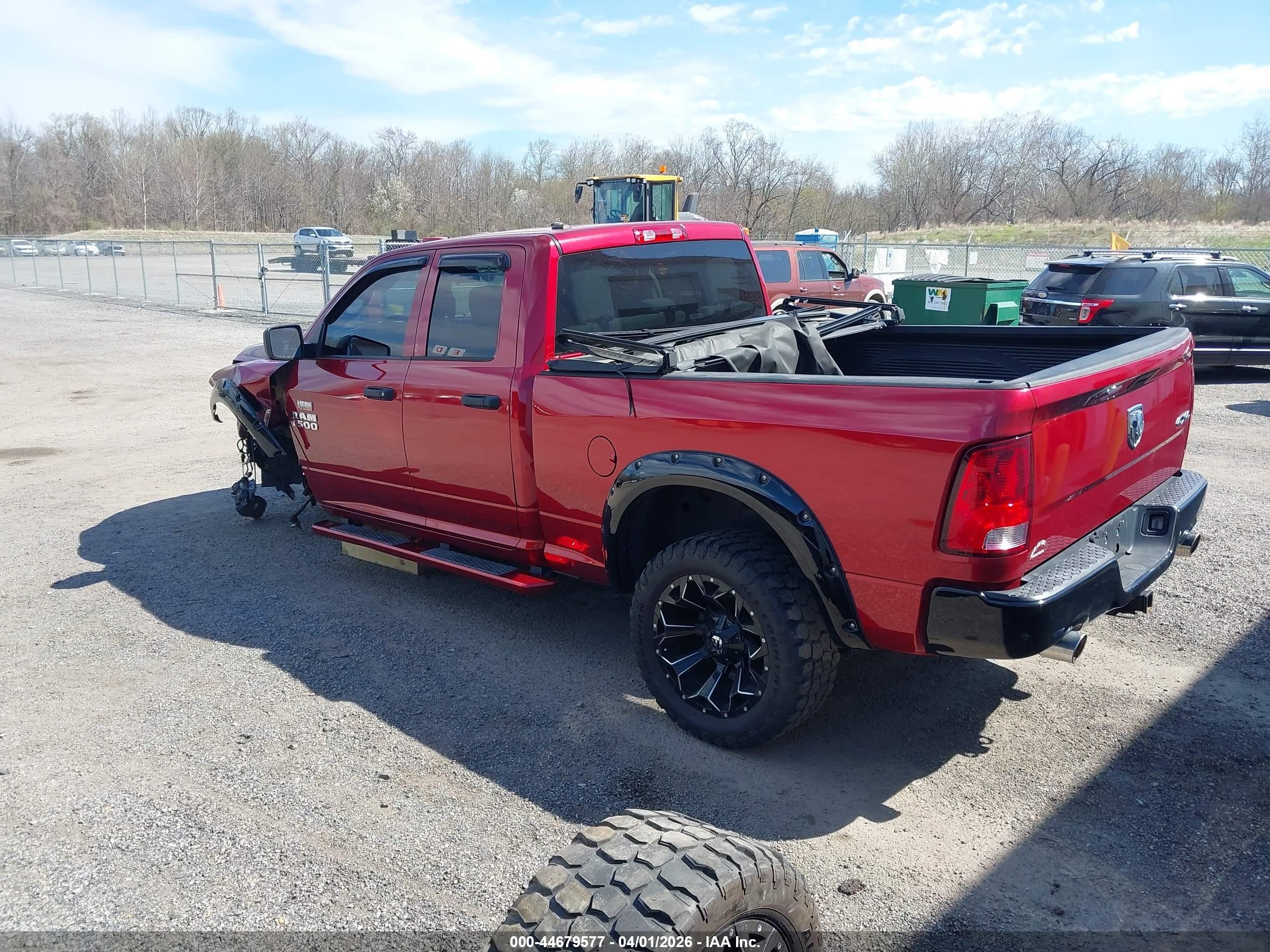 2014 Ram 1500 Express Красный vin: 1C6RR7FT2ES209637