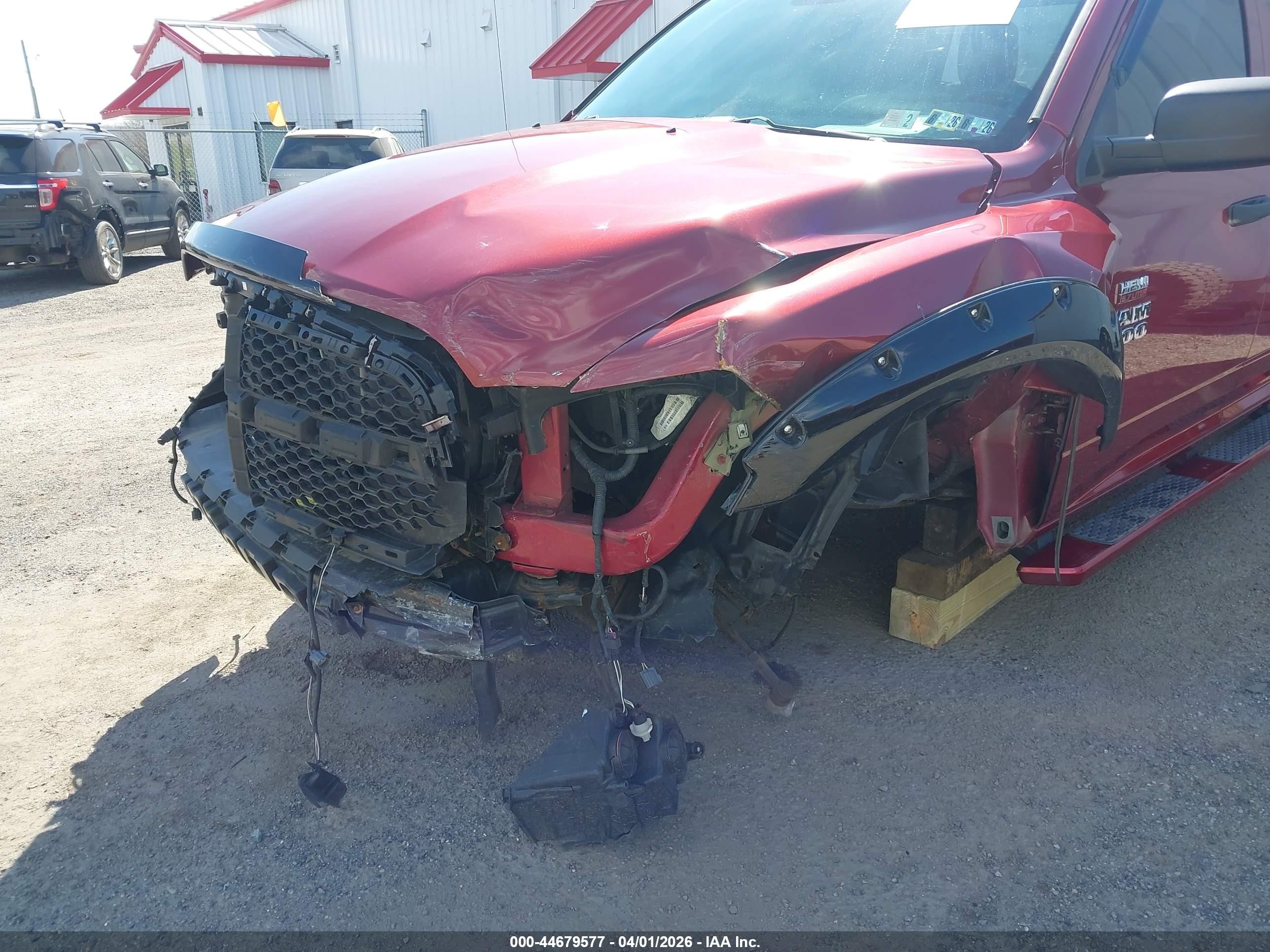 2014 Ram 1500 Express Красный vin: 1C6RR7FT2ES209637