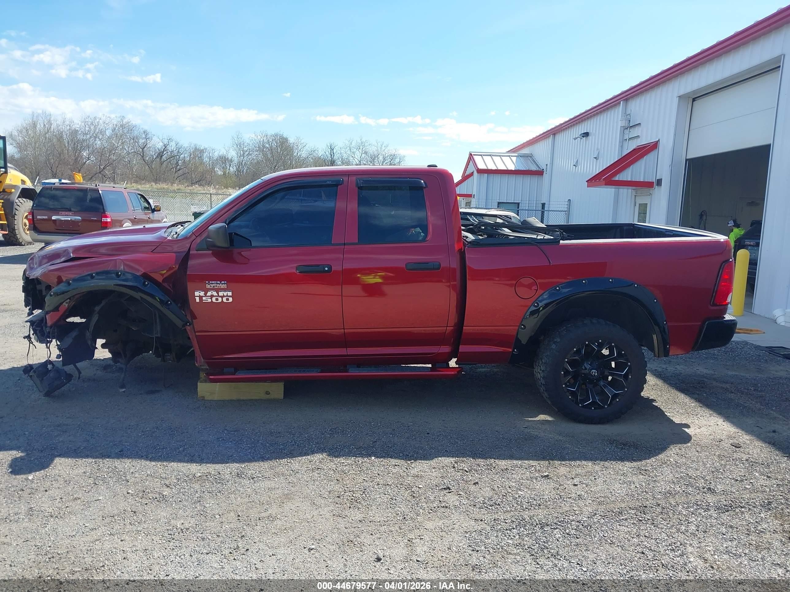 2014 Ram 1500 Express Красный vin: 1C6RR7FT2ES209637