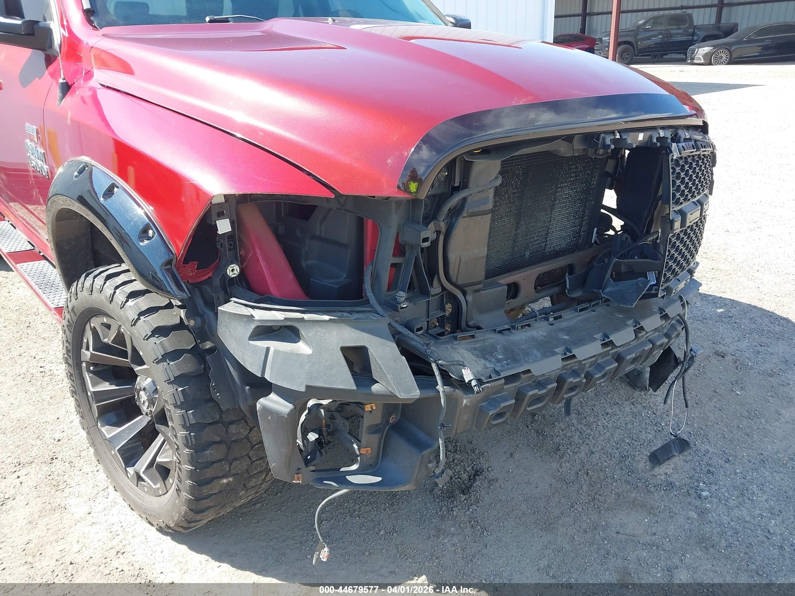 2014 Ram 1500 Express Красный vin: 1C6RR7FT2ES209637