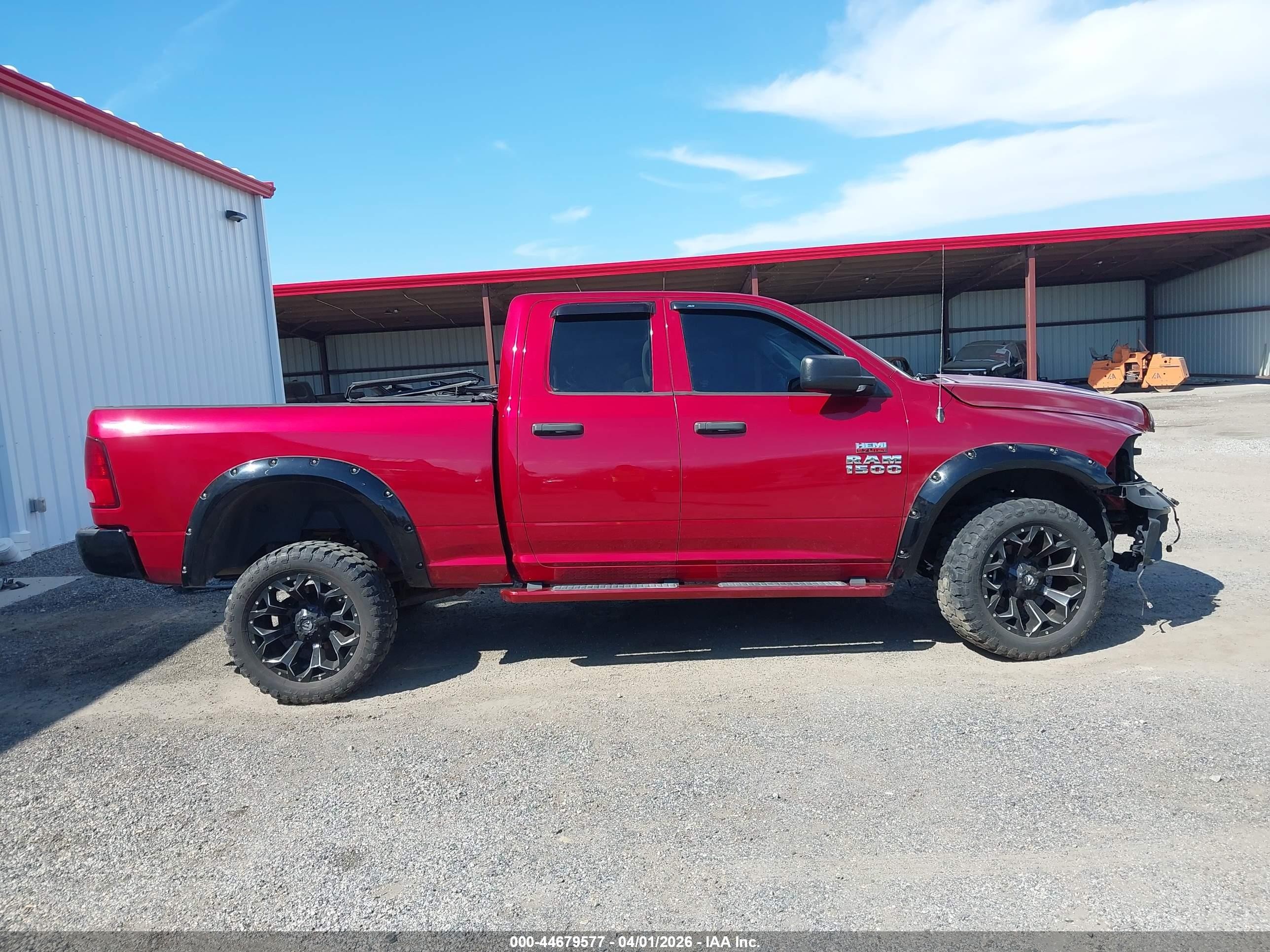 2014 Ram 1500 Express Красный vin: 1C6RR7FT2ES209637