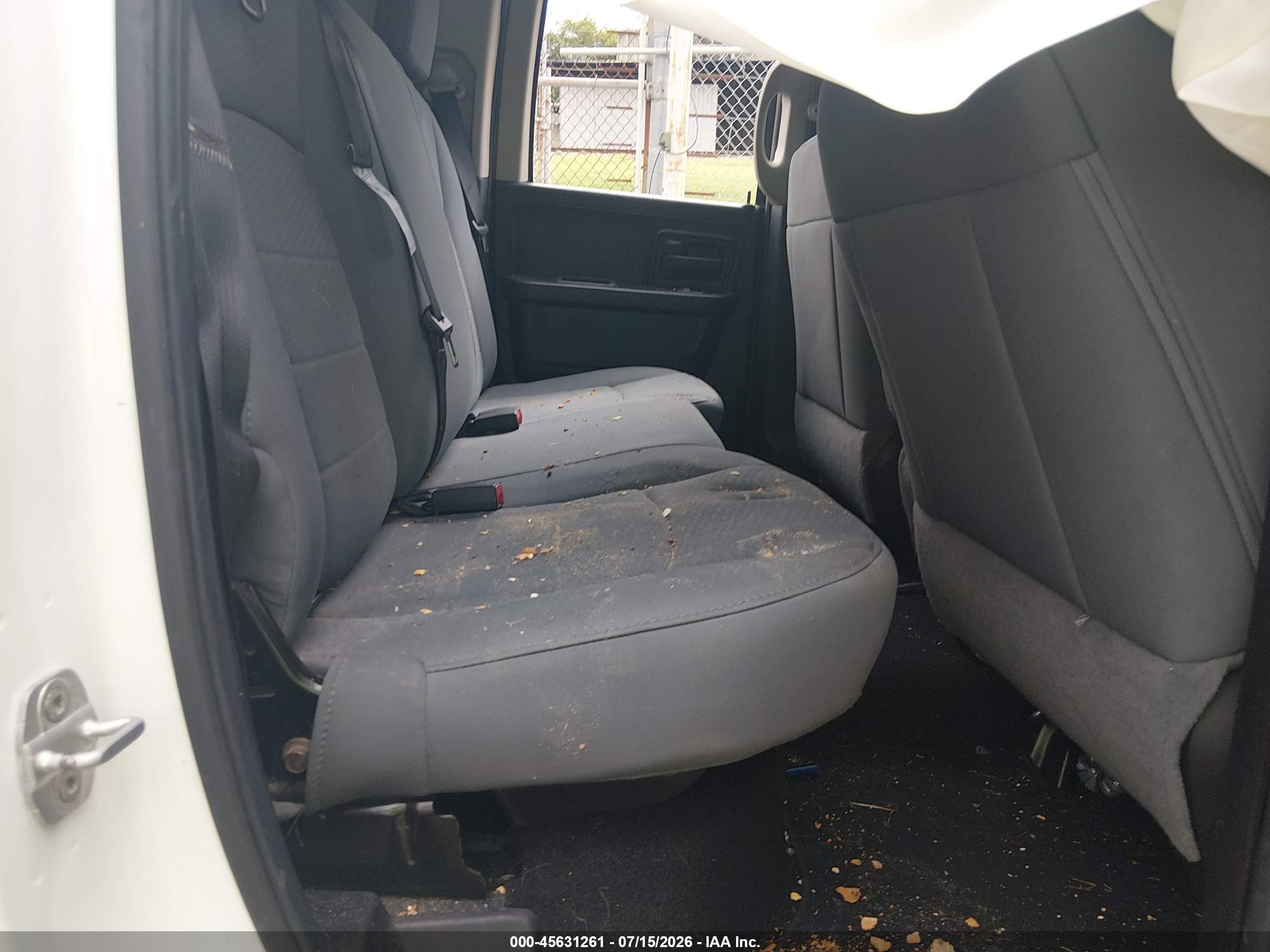 2014 Ram 1500 Tradesman White vin: 1C6RR7FT2ES219312