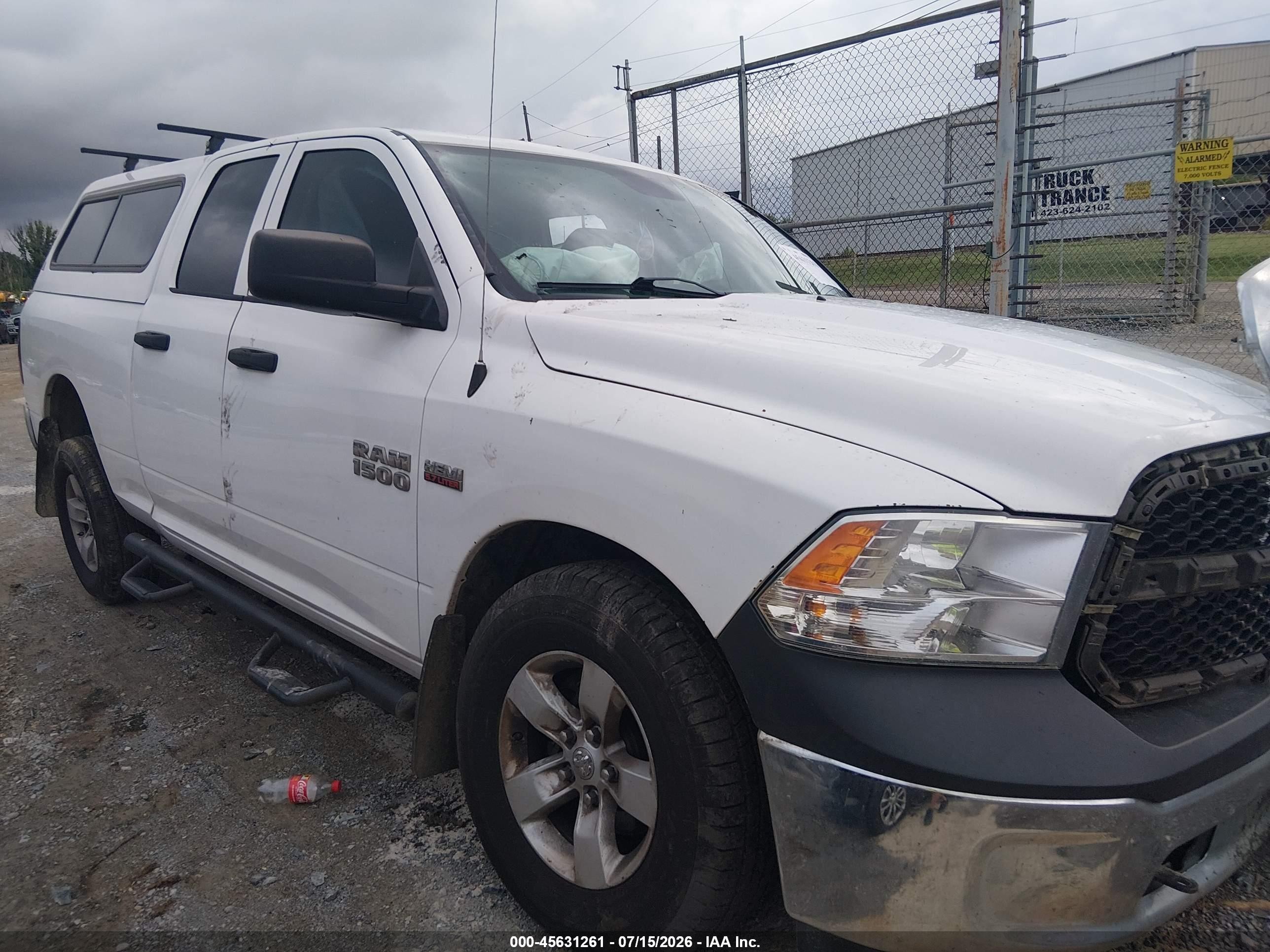 2014 Ram 1500 Tradesman White vin: 1C6RR7FT2ES219312