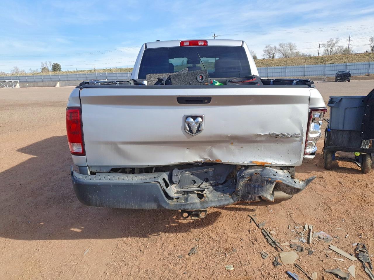 2014 Ram 1500 St Silver vin: 1C6RR7FT2ES317546