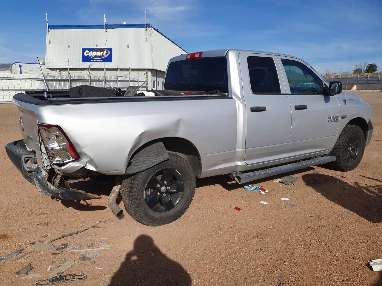 2014 Ram 1500 St Silver vin: 1C6RR7FT2ES317546
