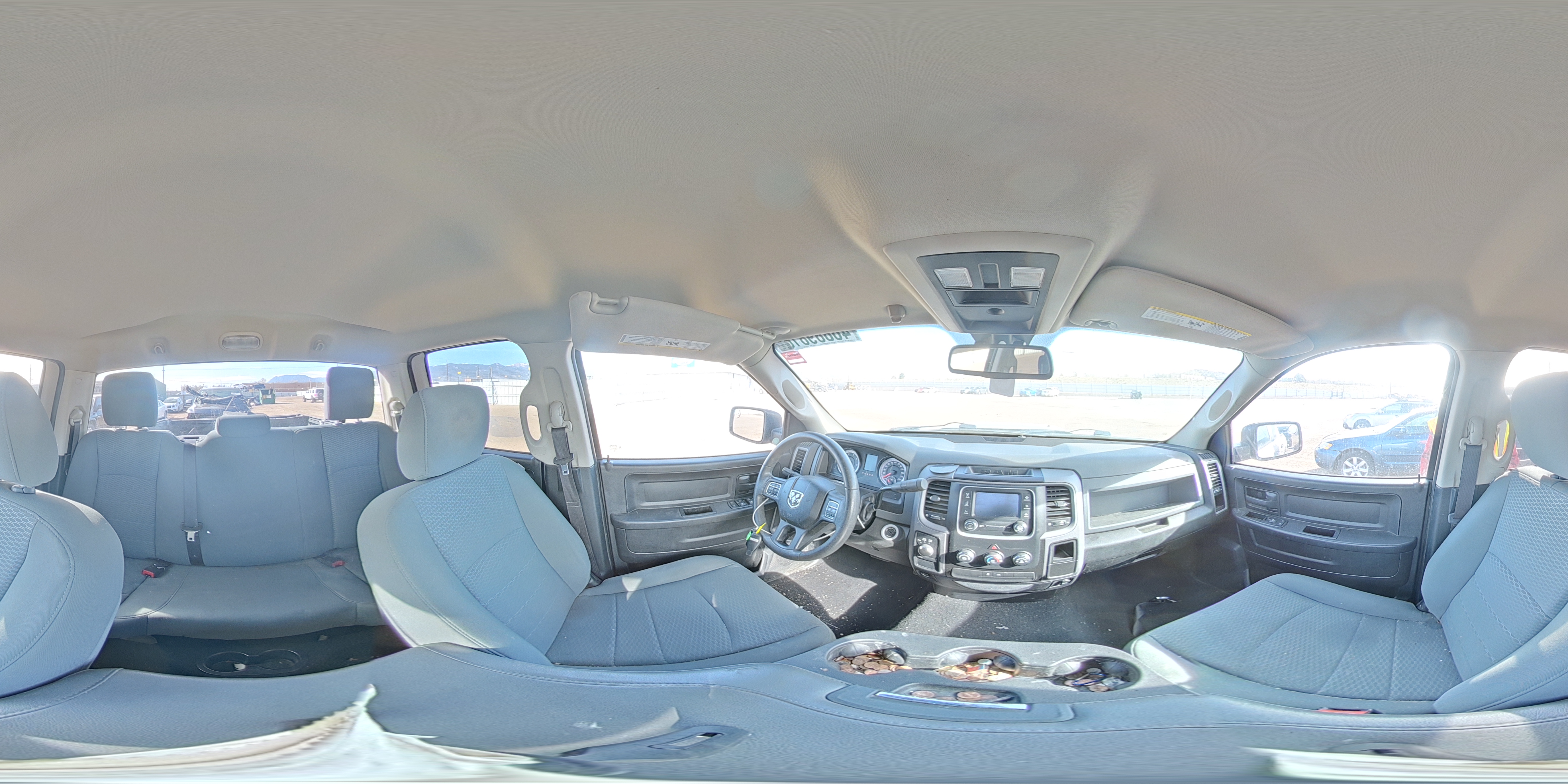2014 Ram 1500 St Silver vin: 1C6RR7FT2ES317546