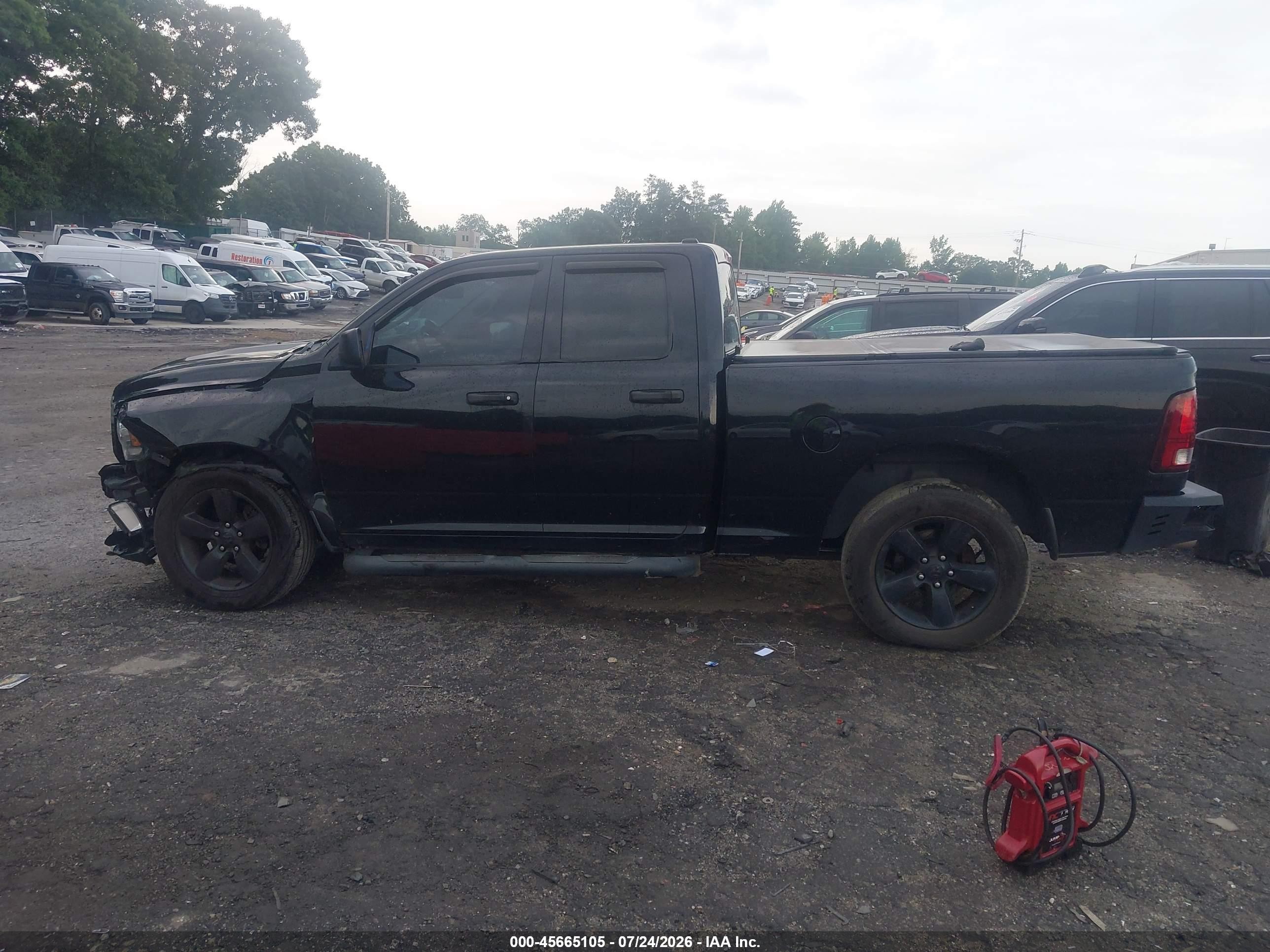 2014 Ram 1500 Express Black vin: 1C6RR7FT2ES387757
