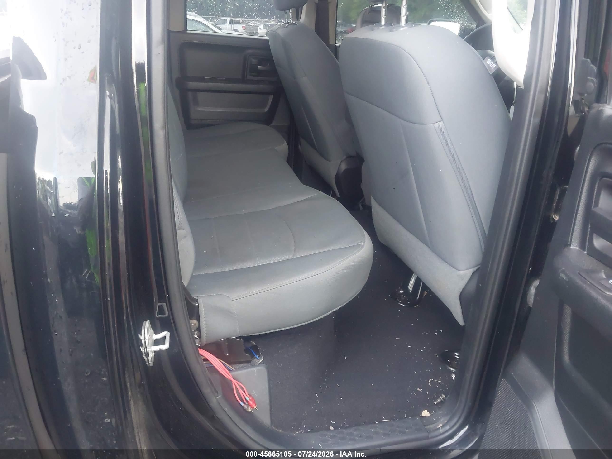 2014 Ram 1500 Express Black vin: 1C6RR7FT2ES387757