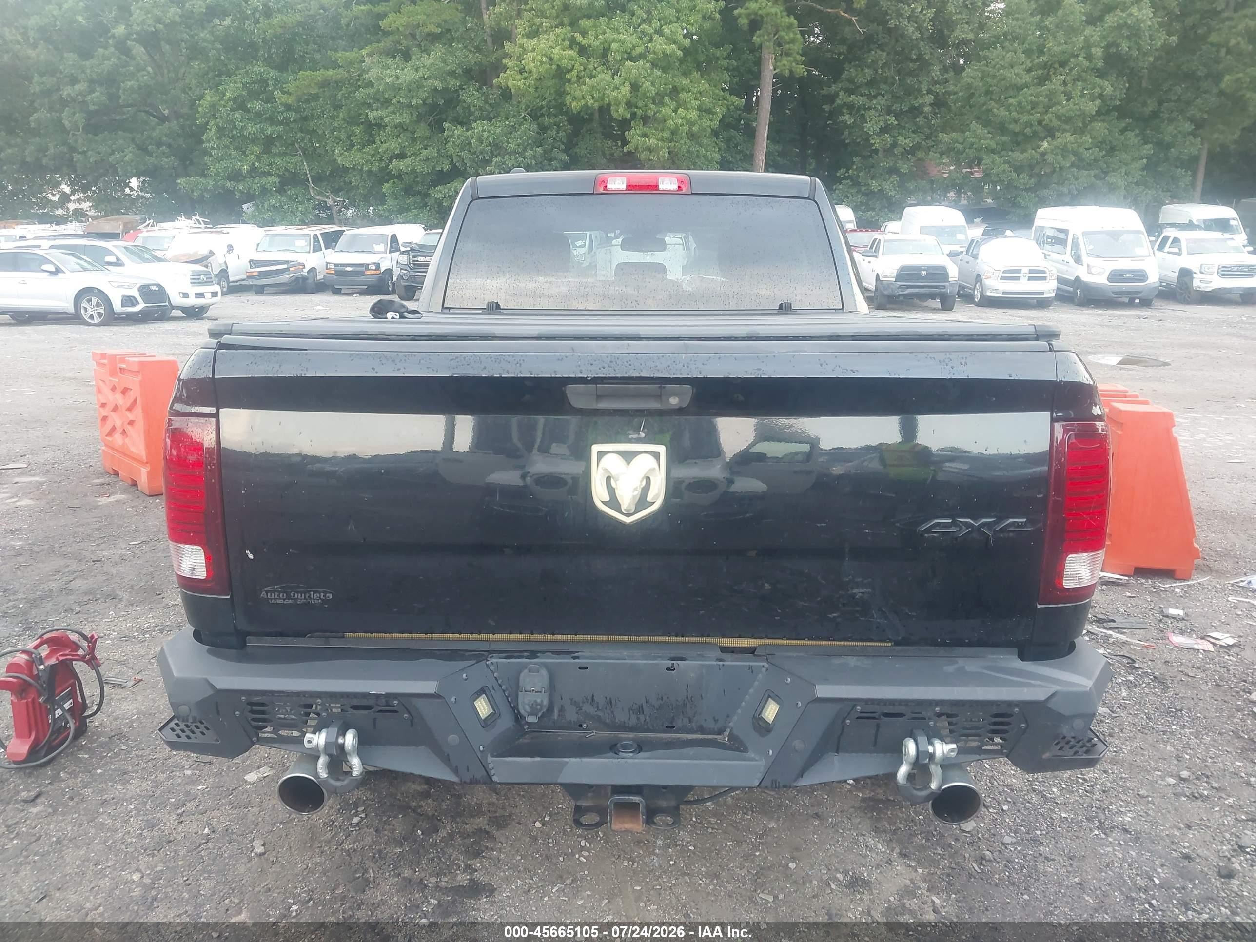 2014 Ram 1500 Express Black vin: 1C6RR7FT2ES387757