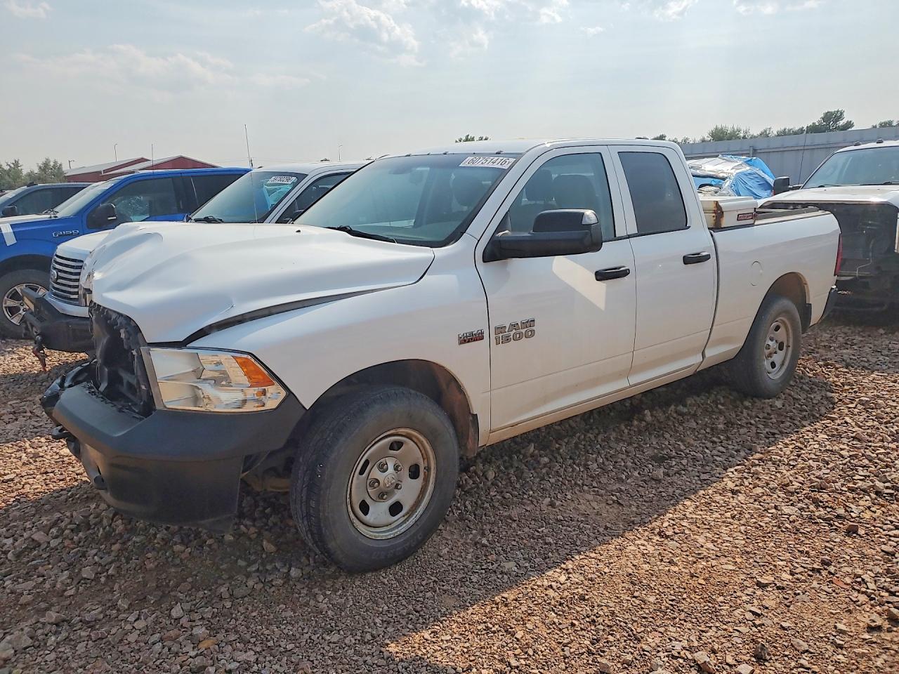 2014 Ram 1500 St White vin: 1C6RR7FT2ES424788