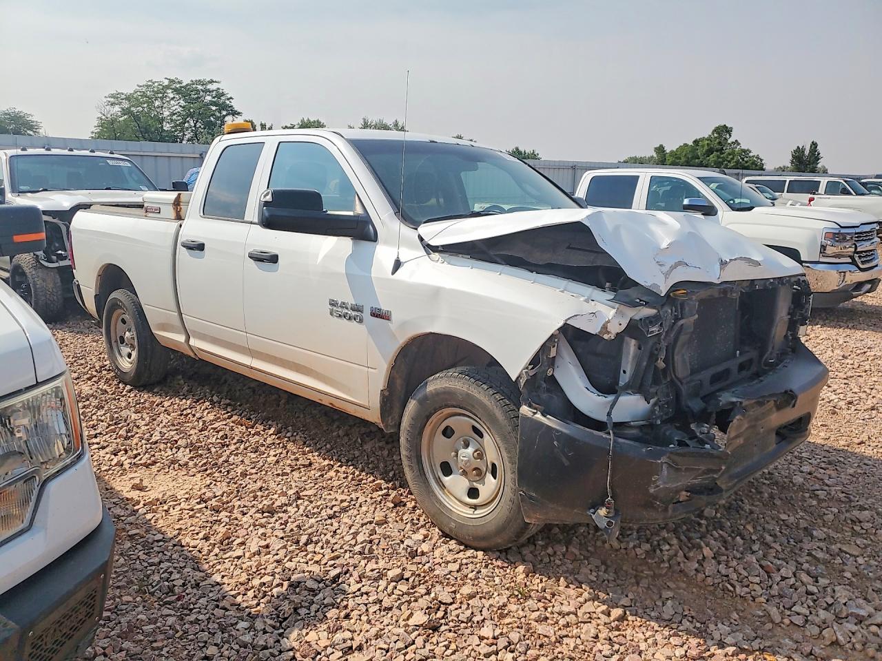 2014 Ram 1500 St White vin: 1C6RR7FT2ES424788