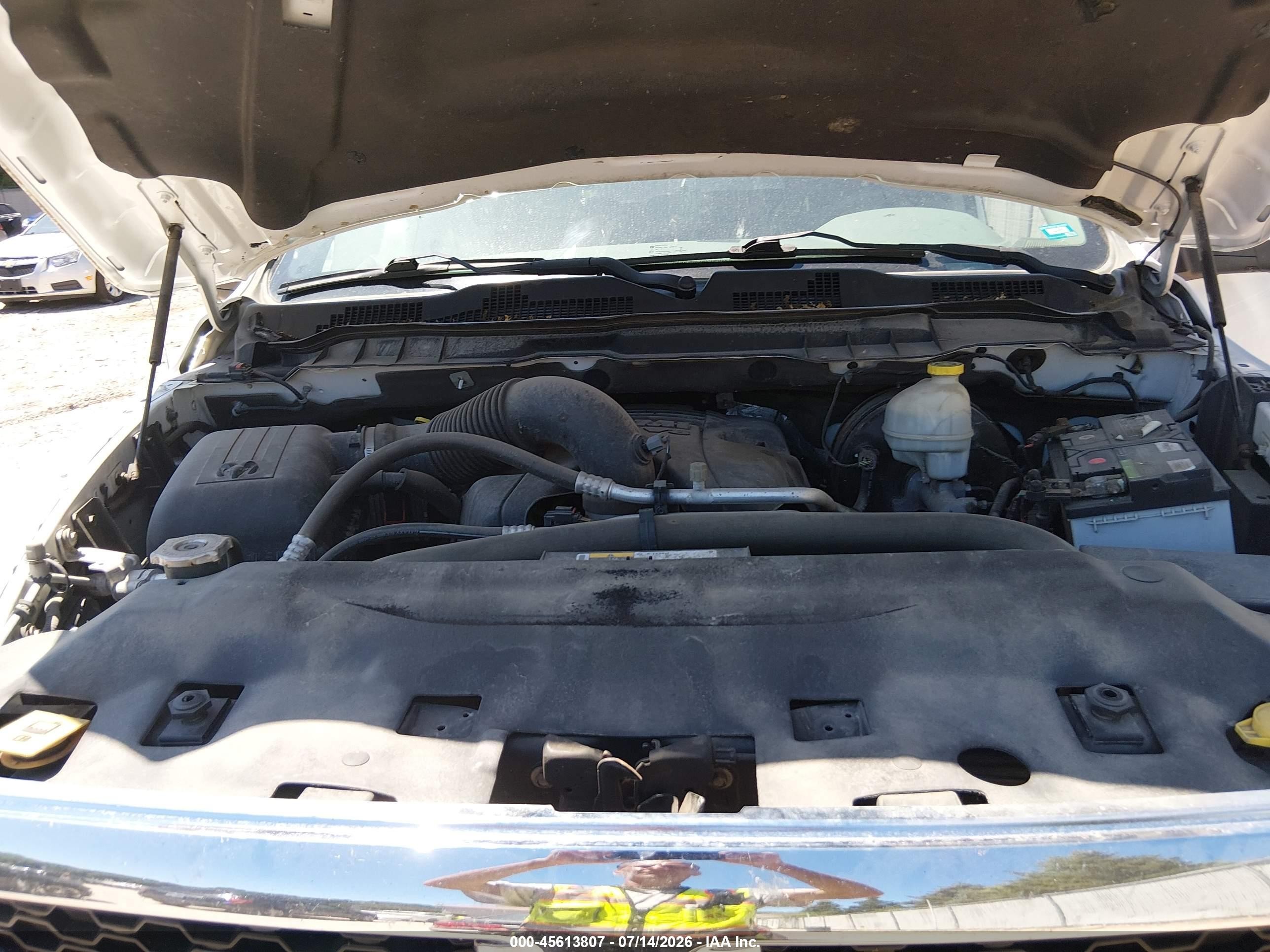 2015 Ram 1500 Tradesman White vin: 1C6RR7FT2FS655451
