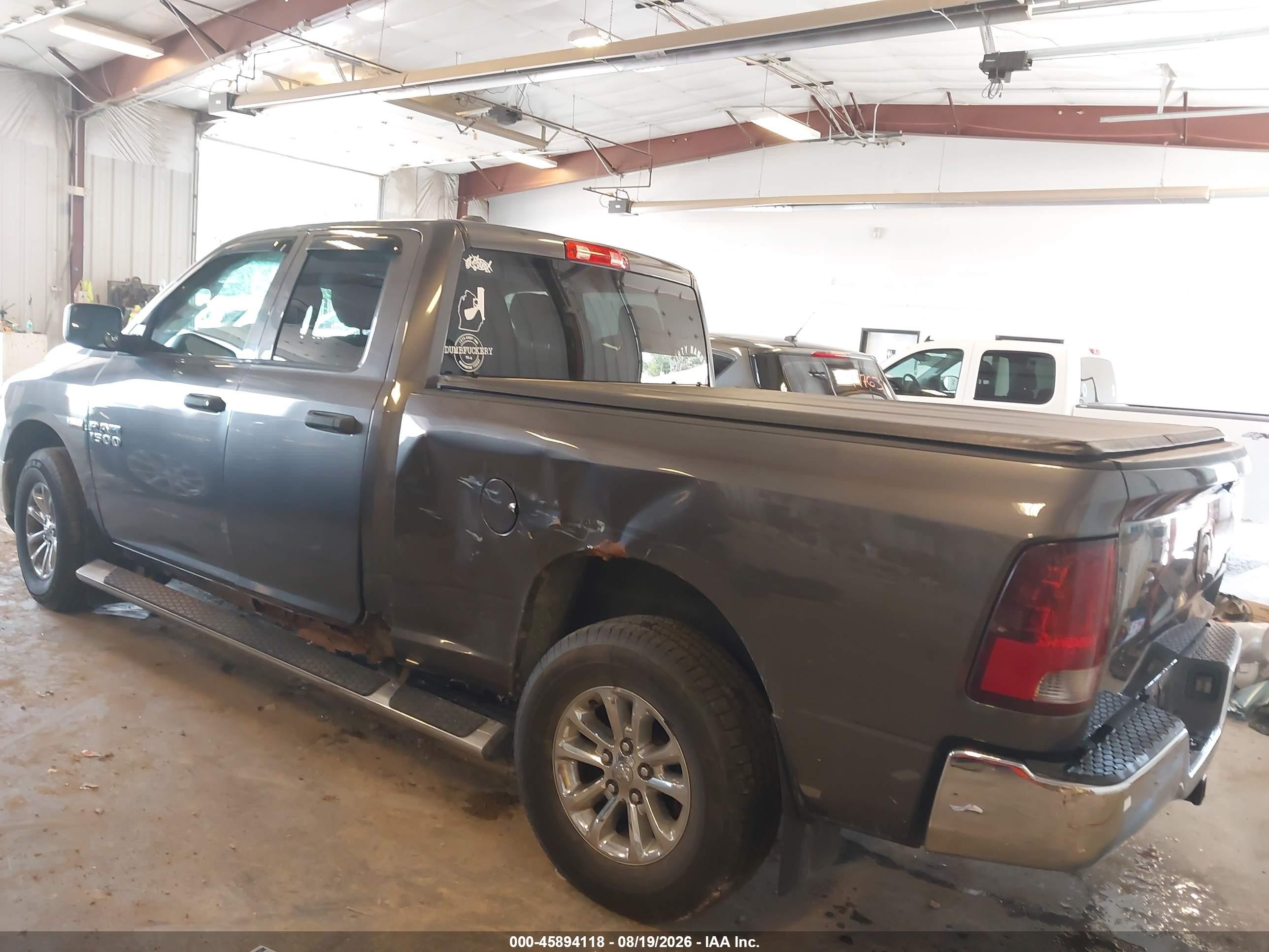 2015 Ram 1500 St Gray vin: 1C6RR7FT2FS693326