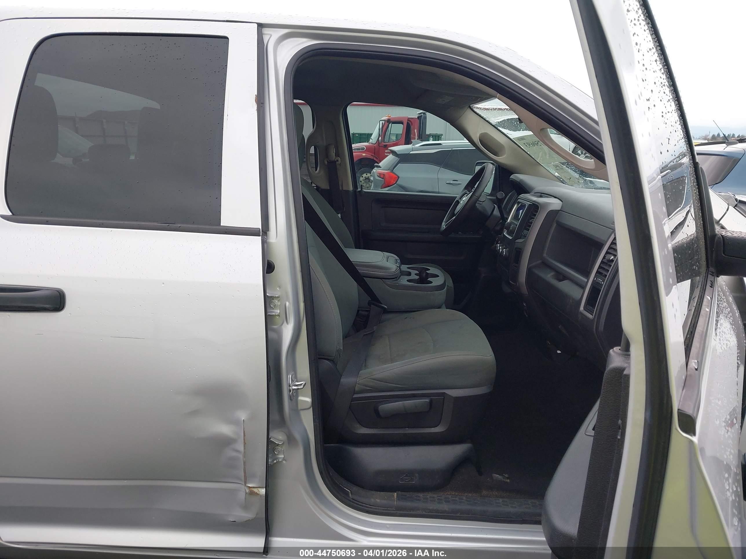 2015 Ram 1500 Tradesman Silver vin: 1C6RR7FT2FS764556