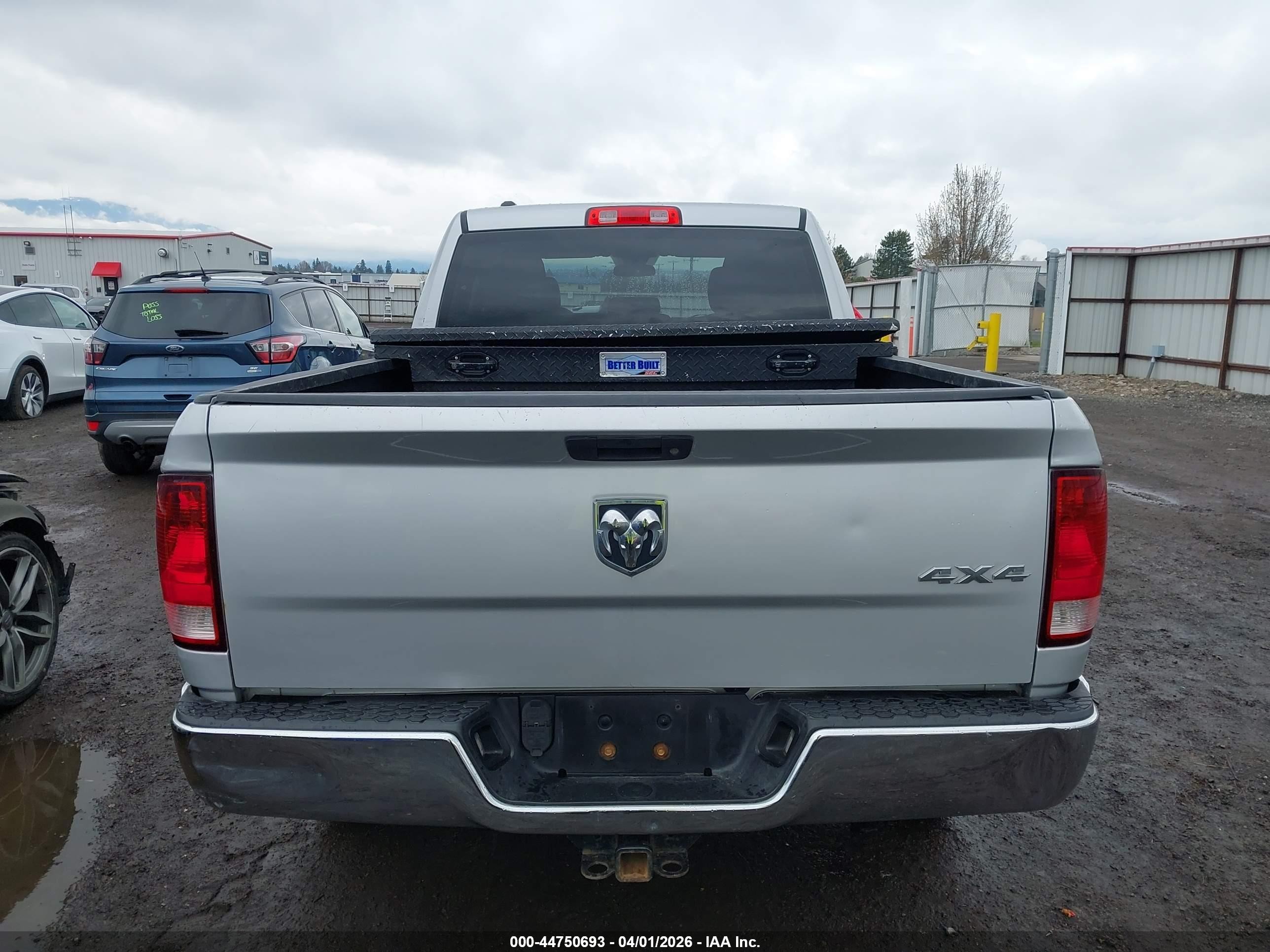 2015 Ram 1500 Tradesman Silver vin: 1C6RR7FT2FS764556