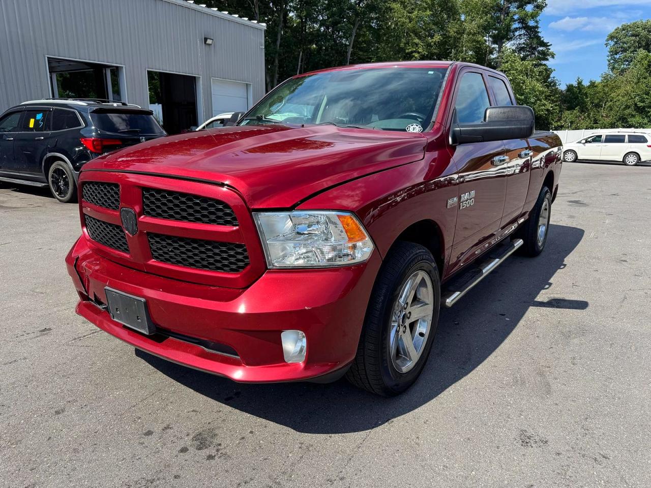 2013 Ram 1500 St Красный vin: 1C6RR7FT3DS725536