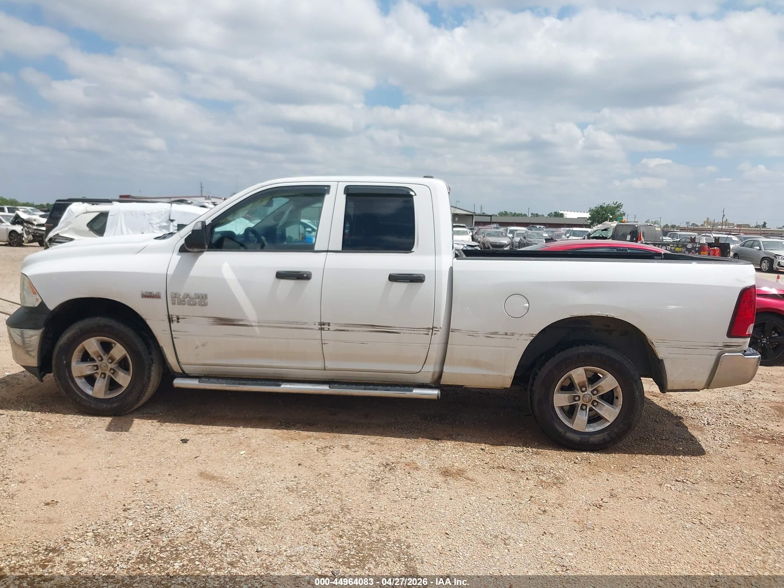 2014 Ram 1500 Tradesman White vin: 1C6RR7FT3ES137766