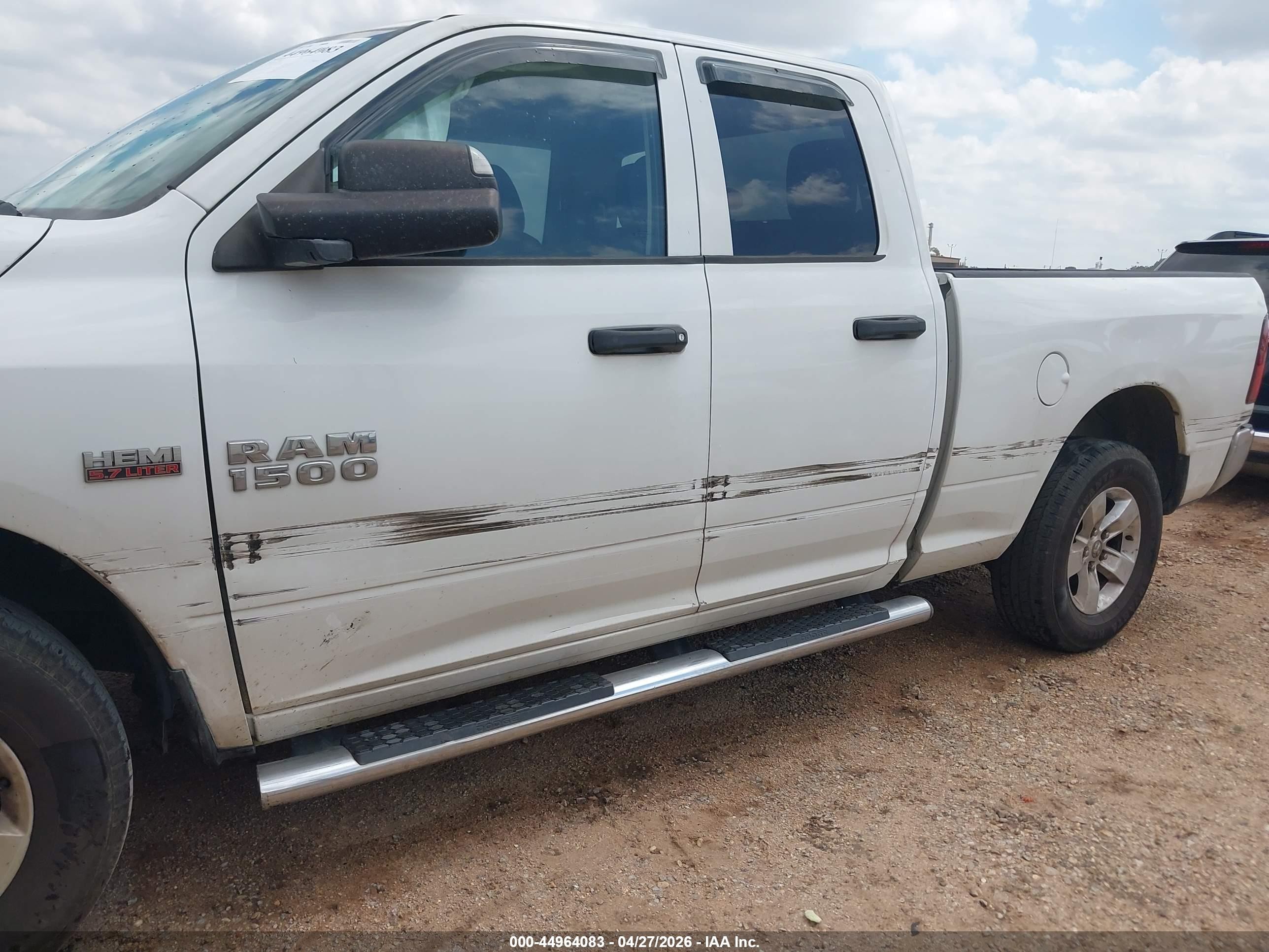 2014 Ram 1500 Tradesman White vin: 1C6RR7FT3ES137766