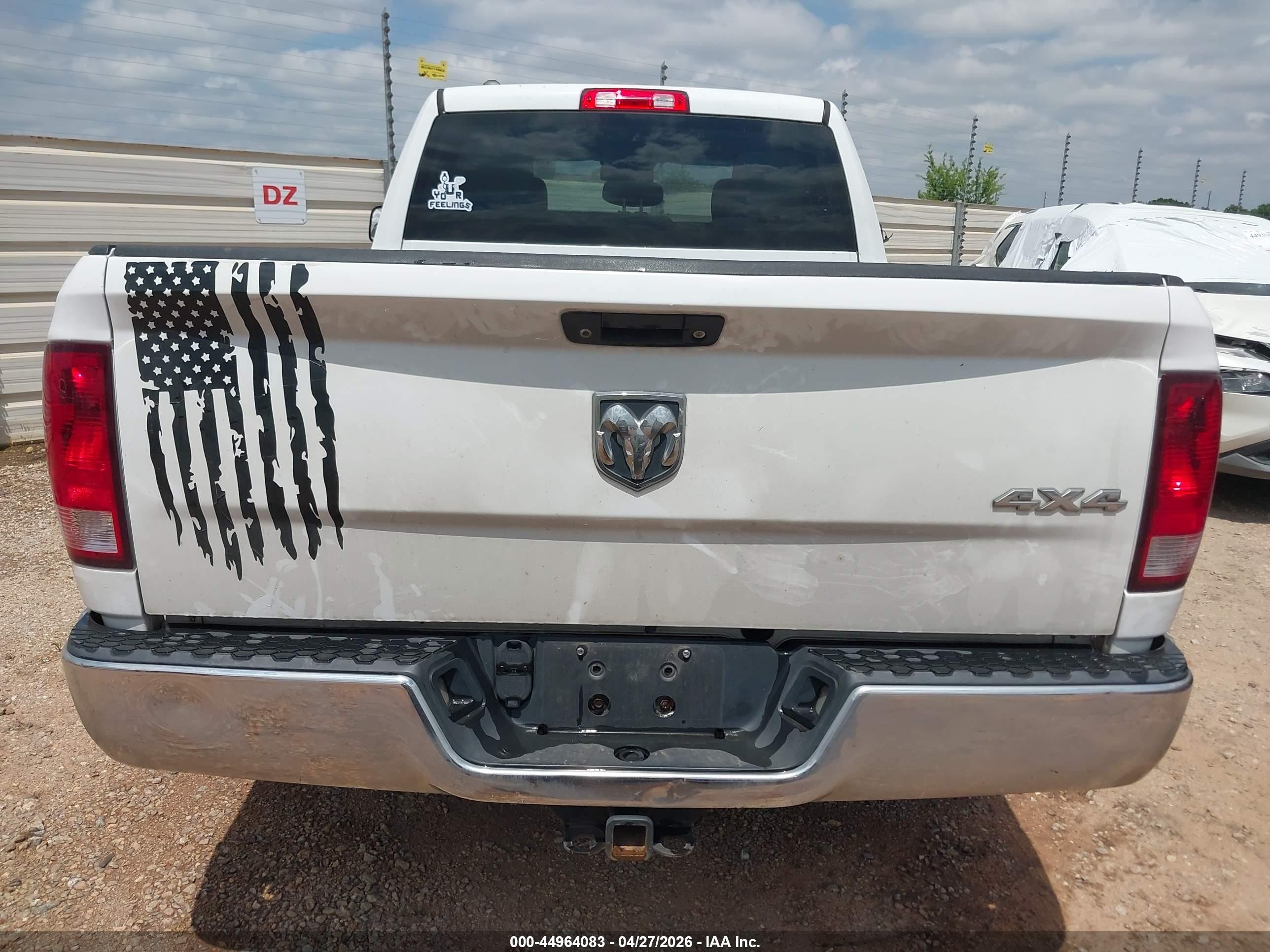 2014 Ram 1500 Tradesman White vin: 1C6RR7FT3ES137766