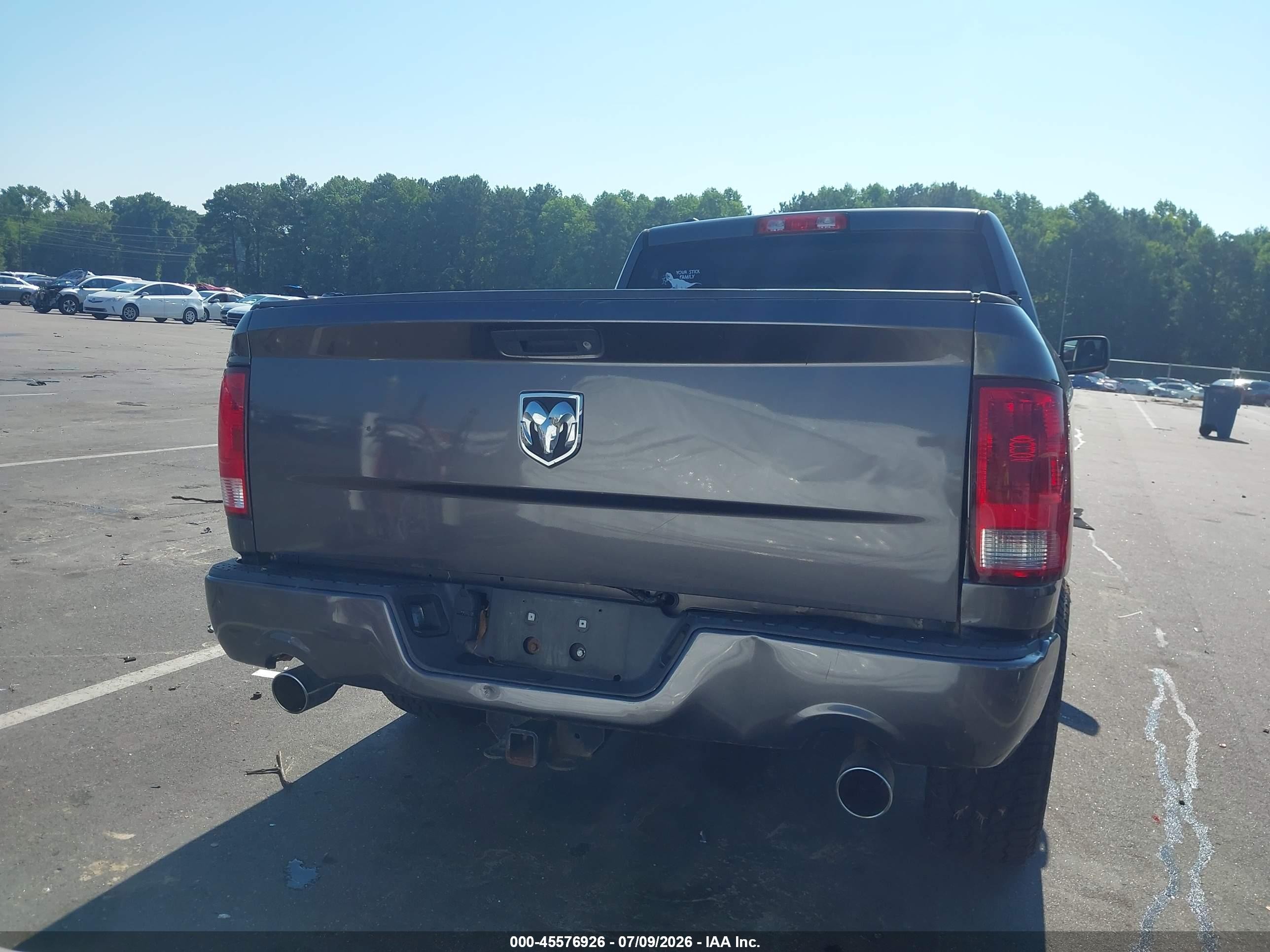 2014 Ram 1500 Express Gray vin: 1C6RR7FT3ES202714