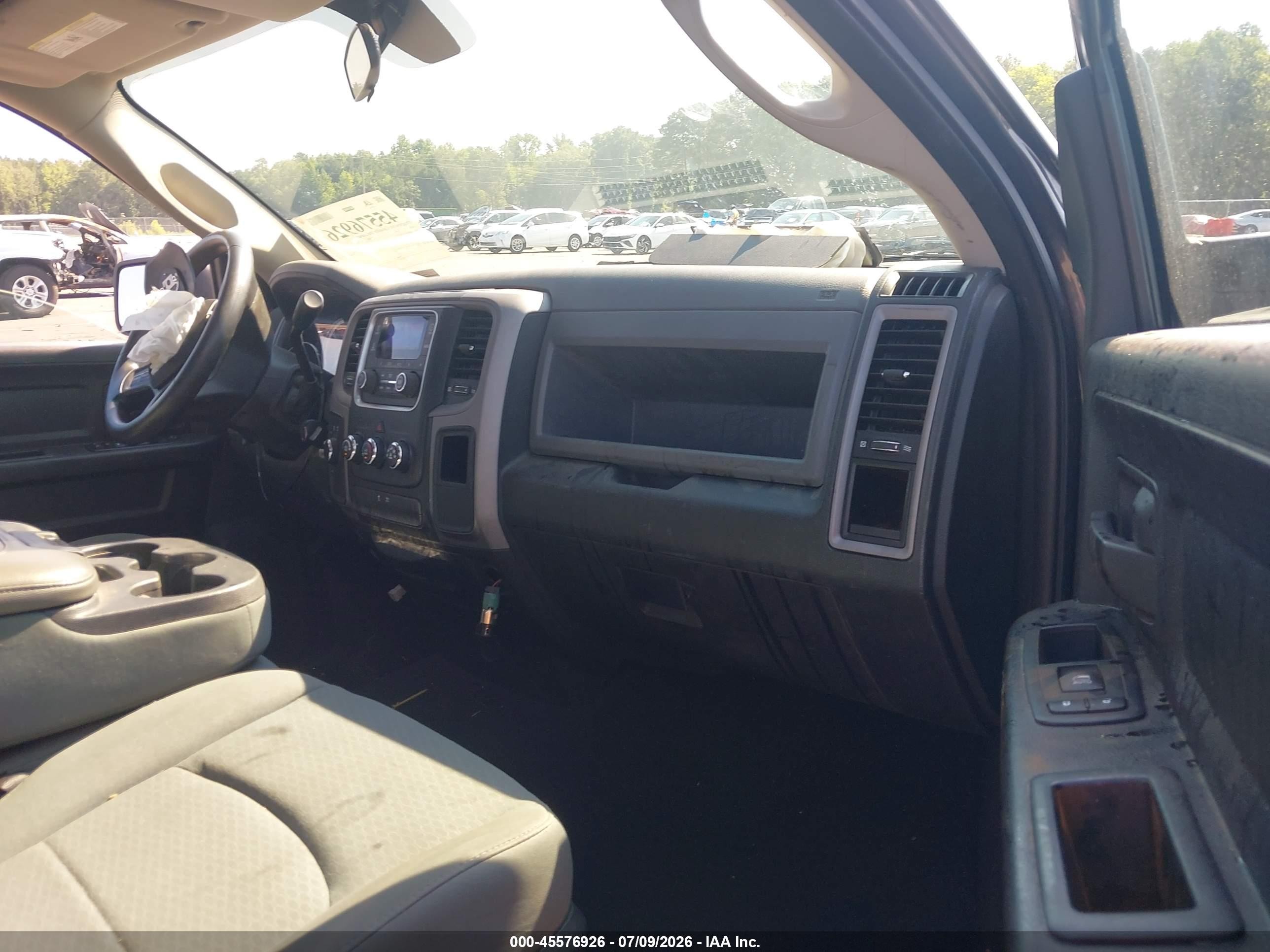 2014 Ram 1500 Express Gray vin: 1C6RR7FT3ES202714
