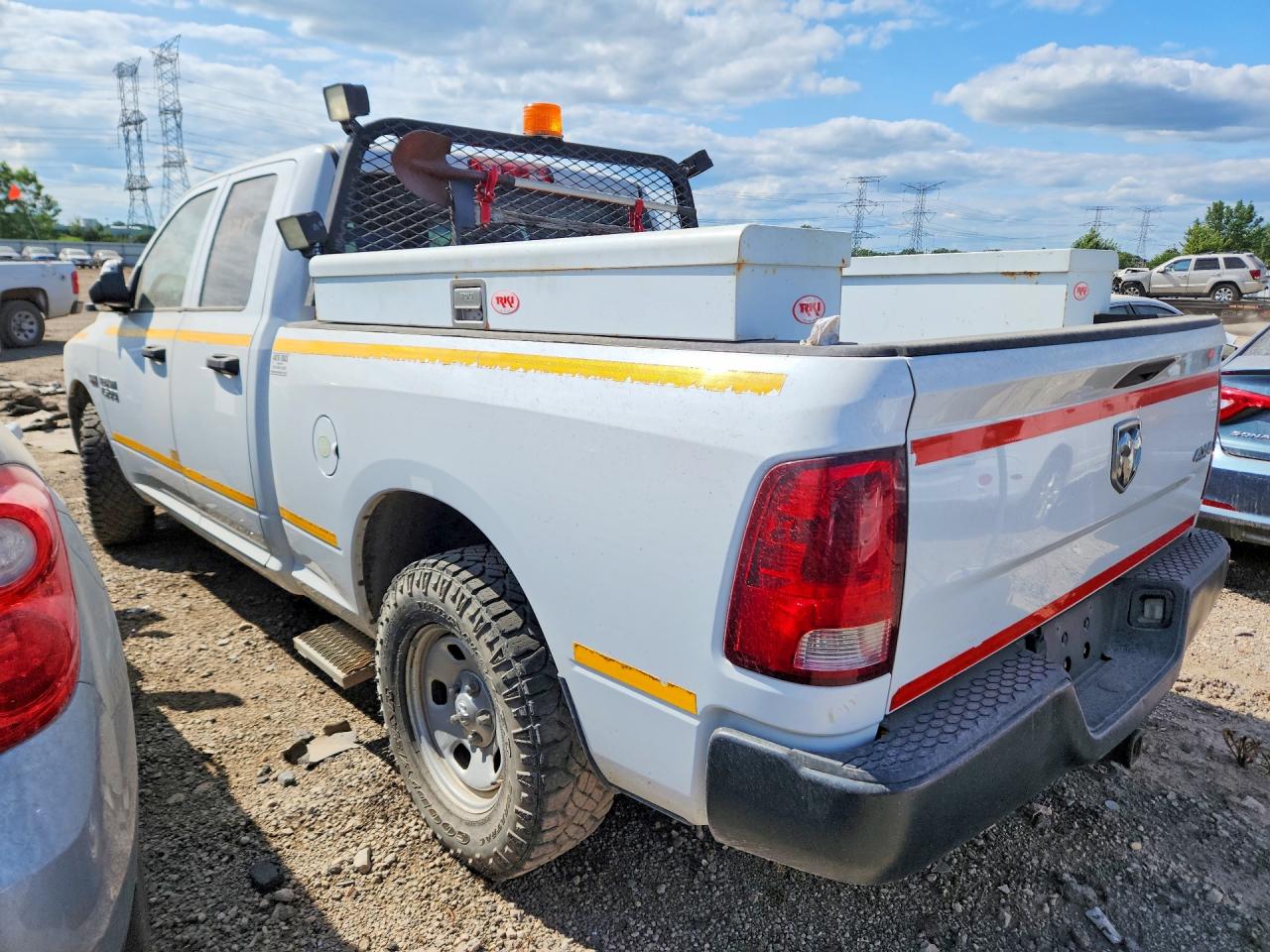 2014 Ram 1500 St White vin: 1C6RR7FT3ES323033