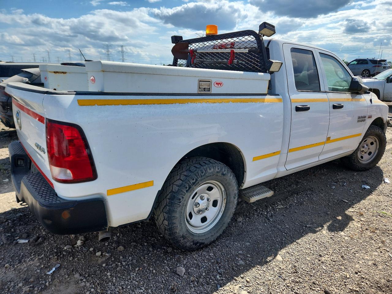 2014 Ram 1500 St White vin: 1C6RR7FT3ES323033