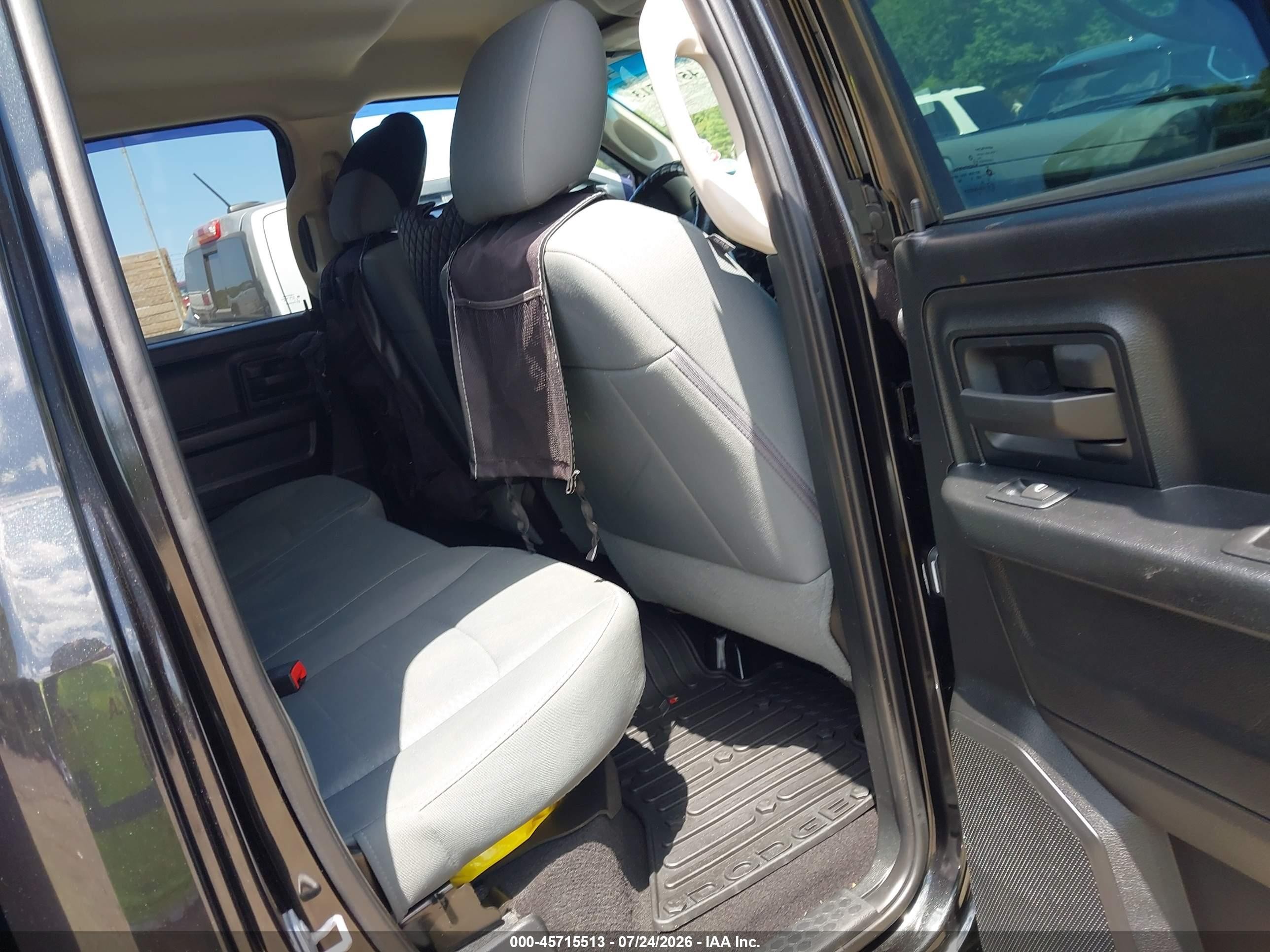 2015 Ram 1500 Express Black vin: 1C6RR7FT3FS682836
