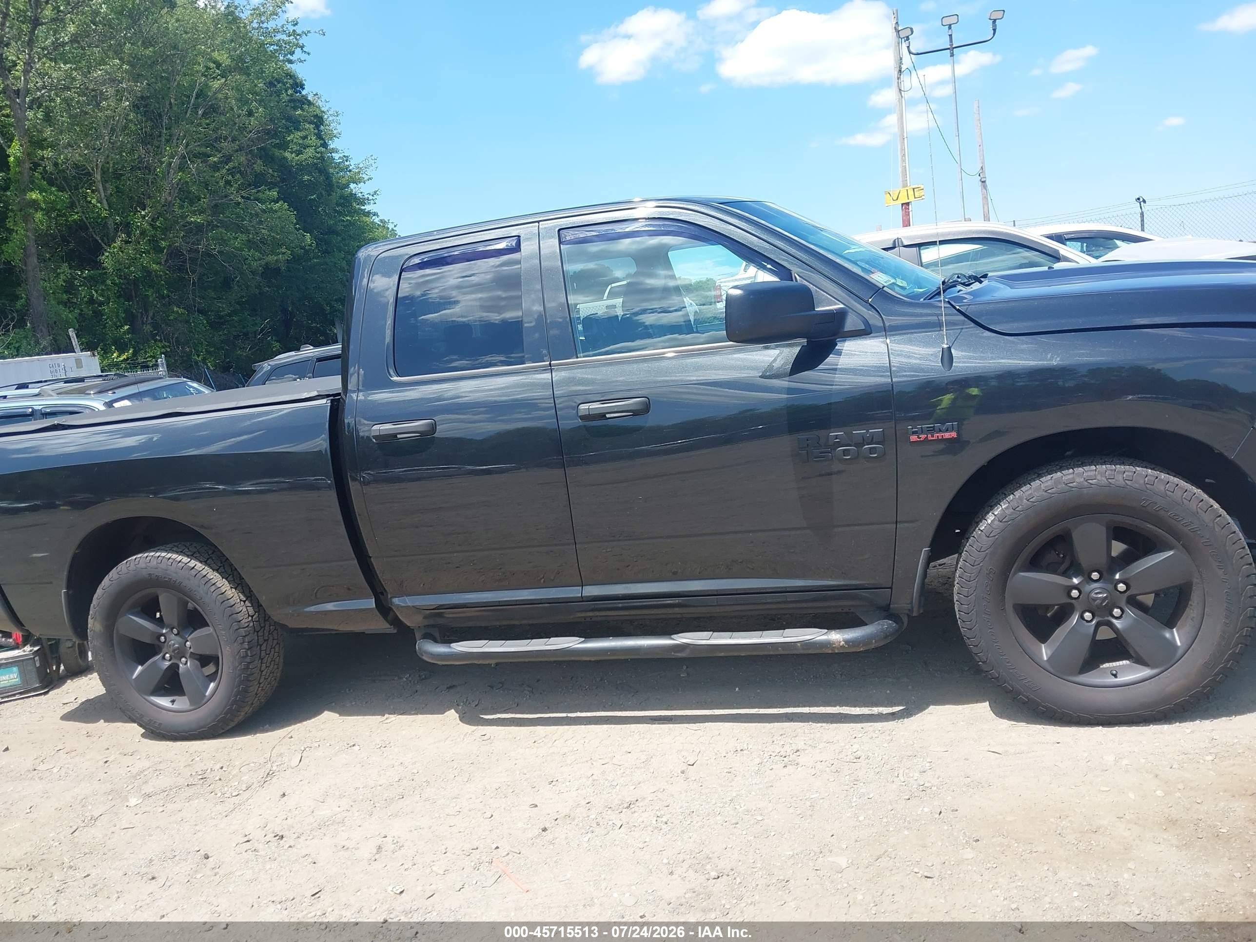 2015 Ram 1500 Express Black vin: 1C6RR7FT3FS682836