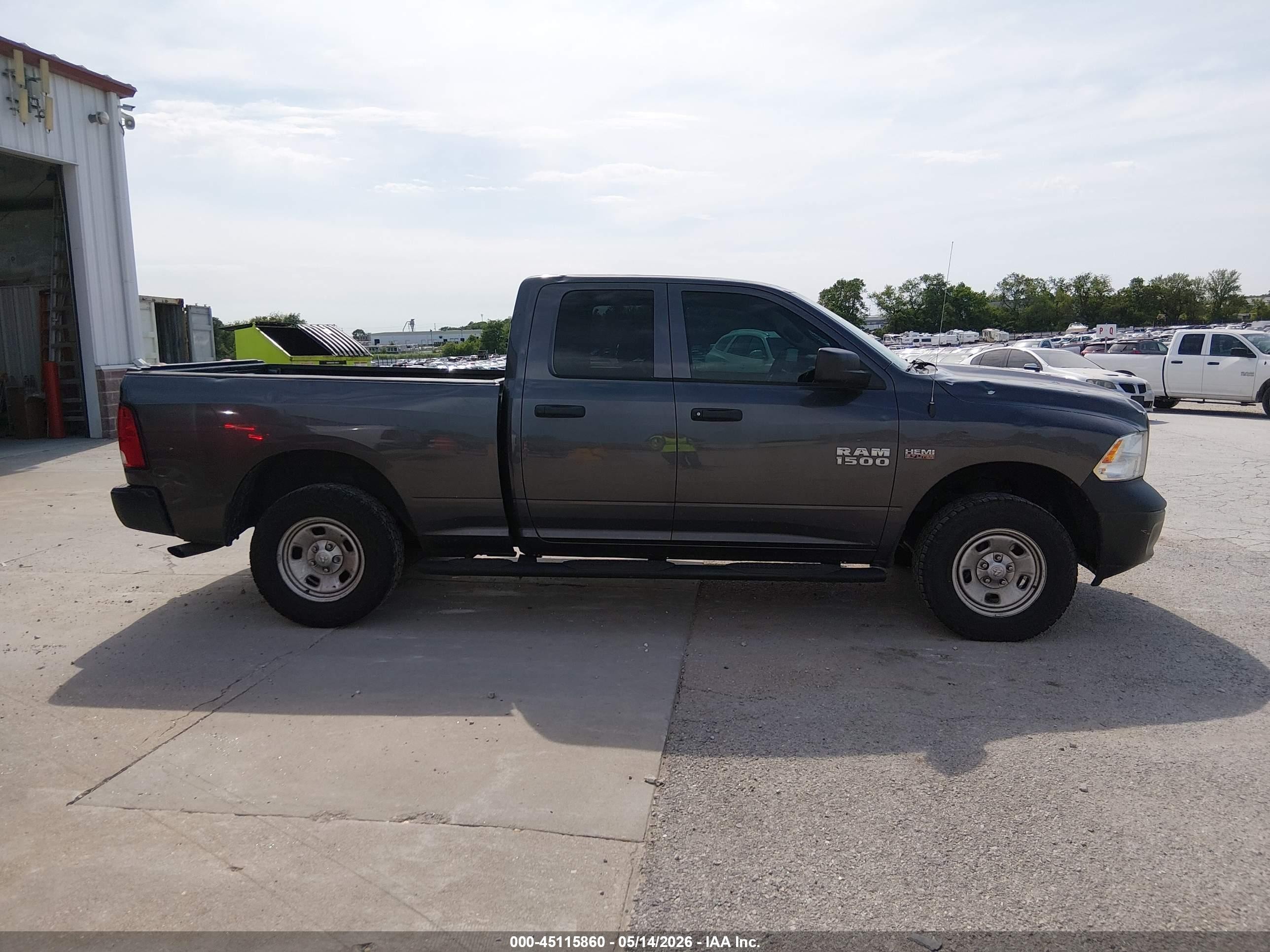 2016 Ram 1500 Tradesman Gray vin: 1C6RR7FT3GS126981