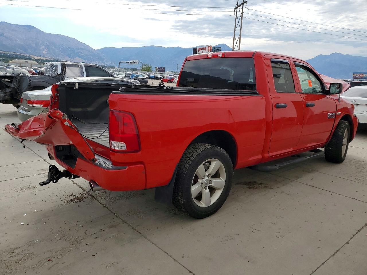 2014 Ram 1500 St Red vin: 1C6RR7FT4ES143379