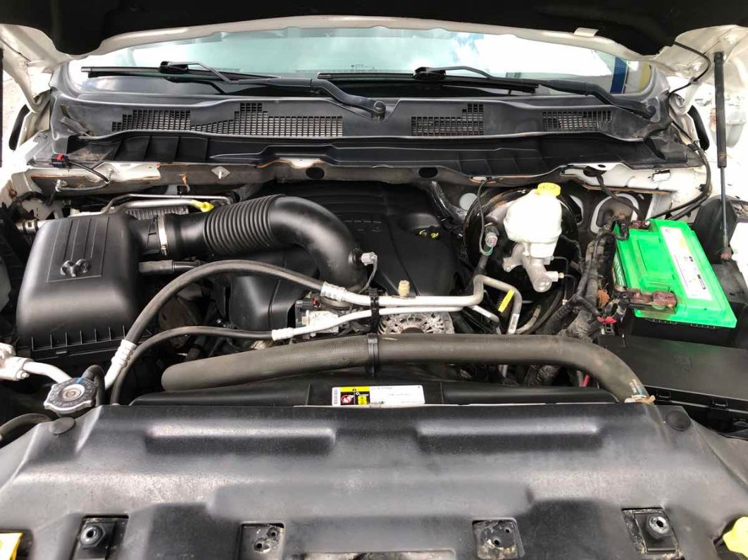 2014 Ram 1500 Express White vin: 1C6RR7FT4ES338589