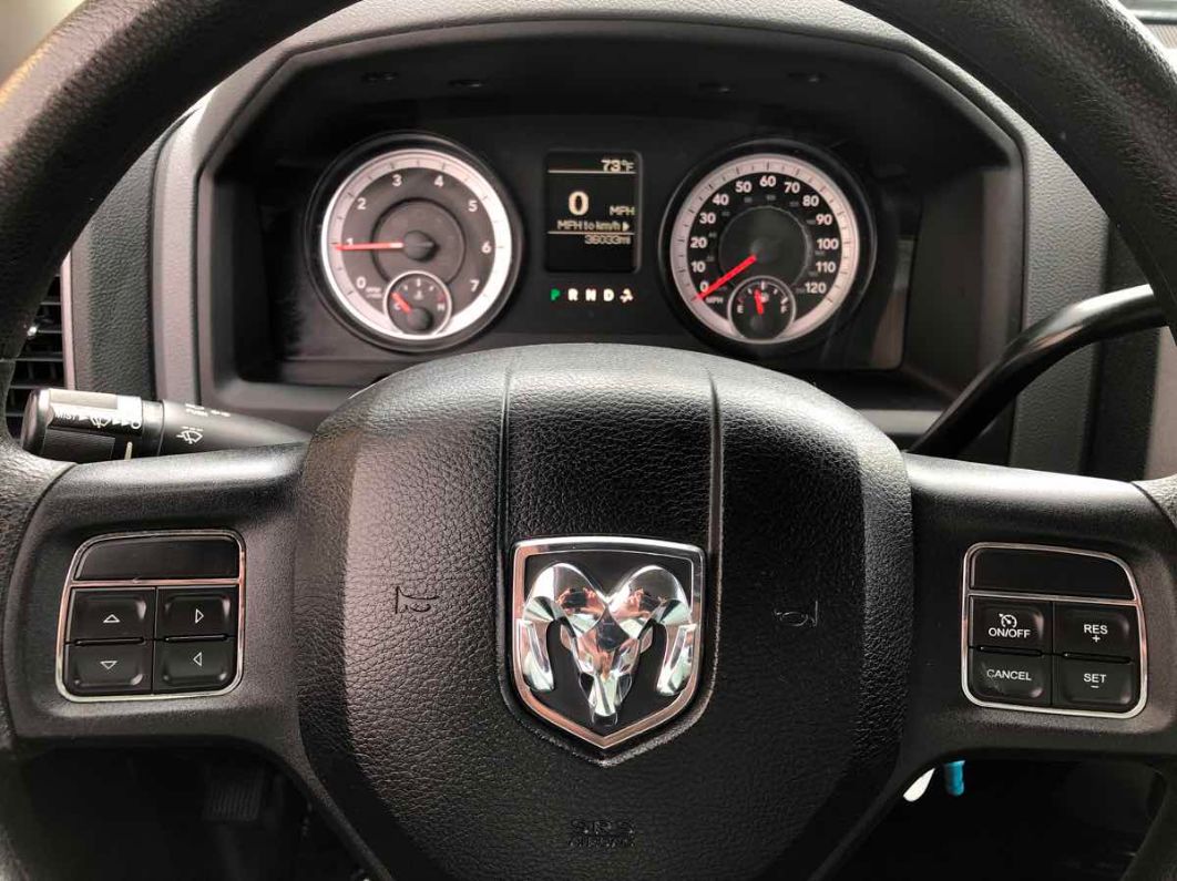 2014 Ram 1500 Express White vin: 1C6RR7FT4ES338589