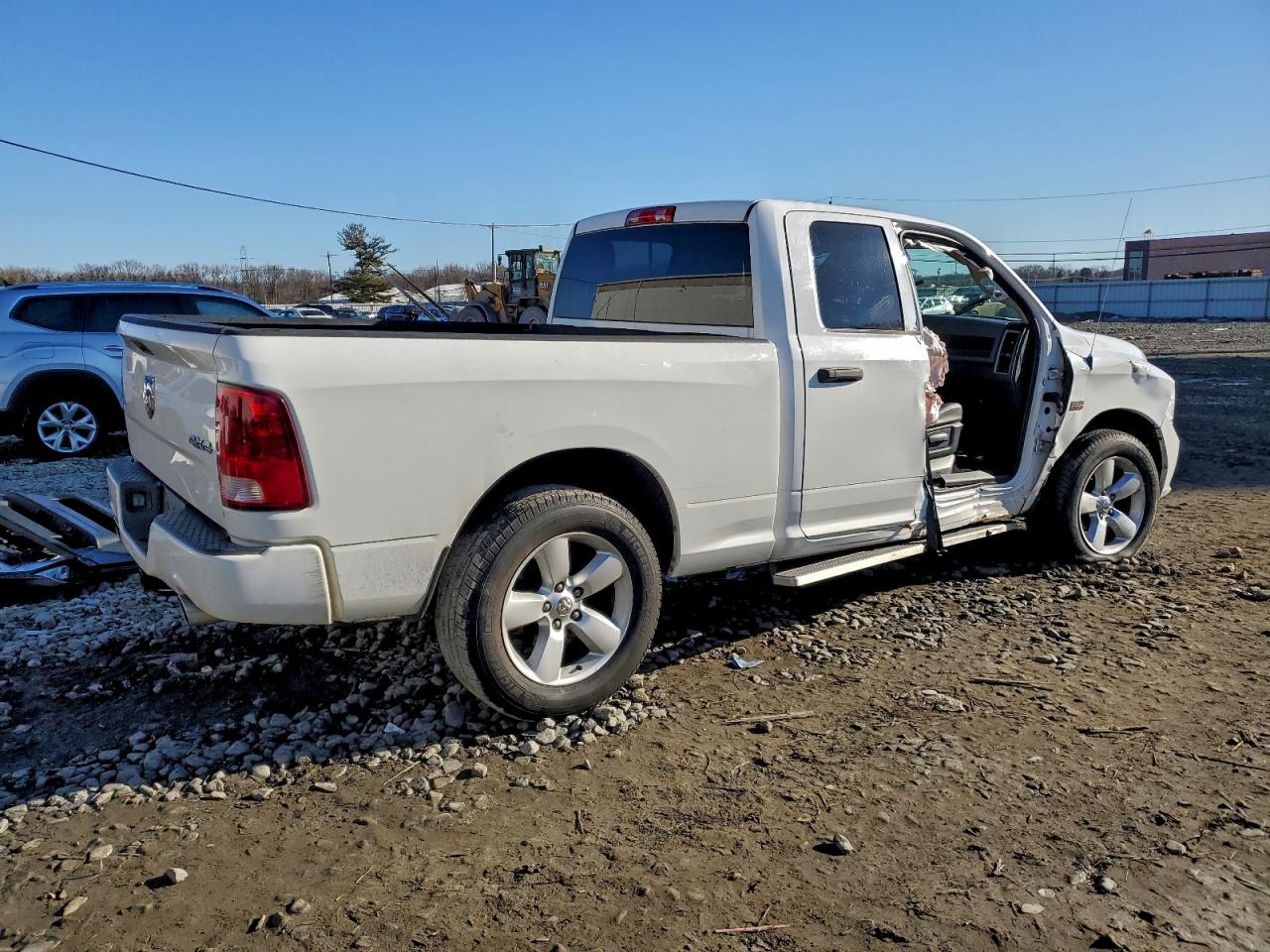 2014 Ram 1500 St White vin: 1C6RR7FT4ES338589