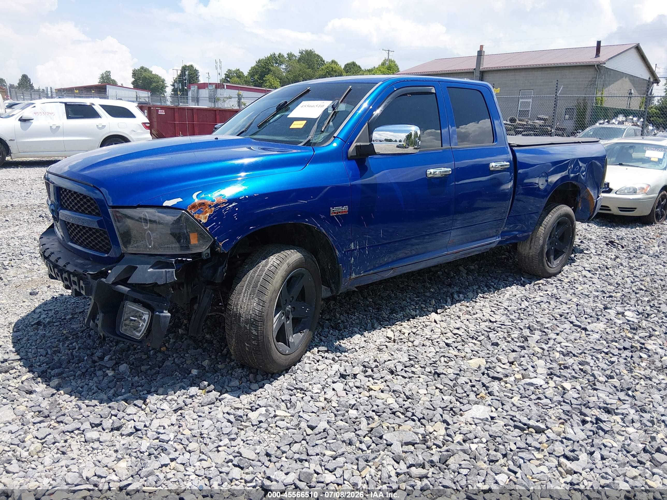 2014 Ram 1500 Express Blue vin: 1C6RR7FT4ES394984