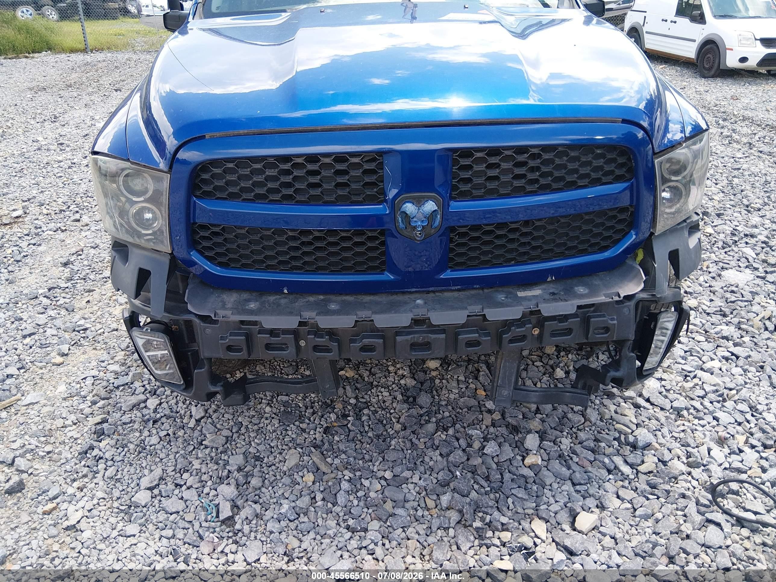2014 Ram 1500 Express Blue vin: 1C6RR7FT4ES394984