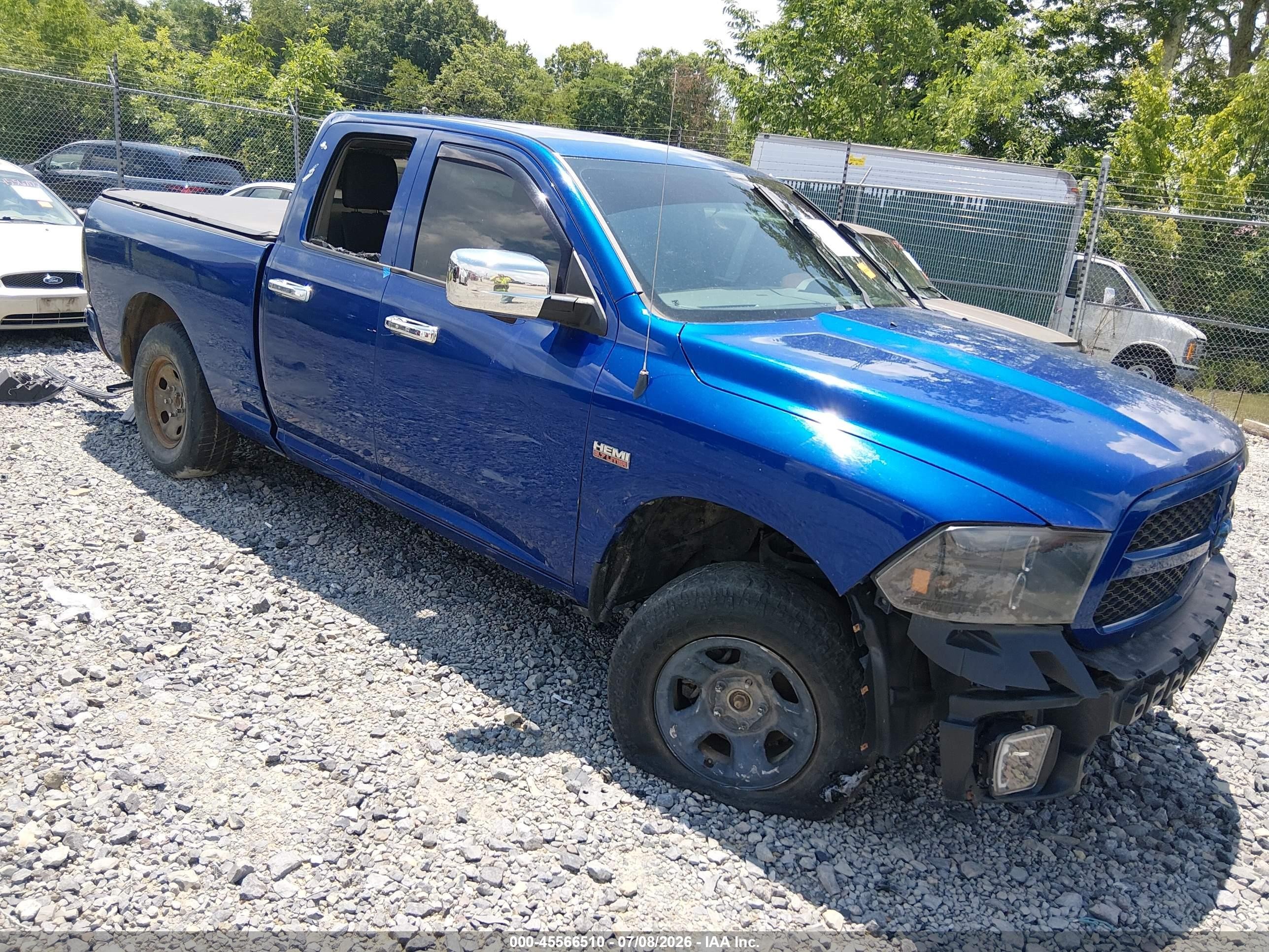 2014 Ram 1500 Express Blue vin: 1C6RR7FT4ES394984