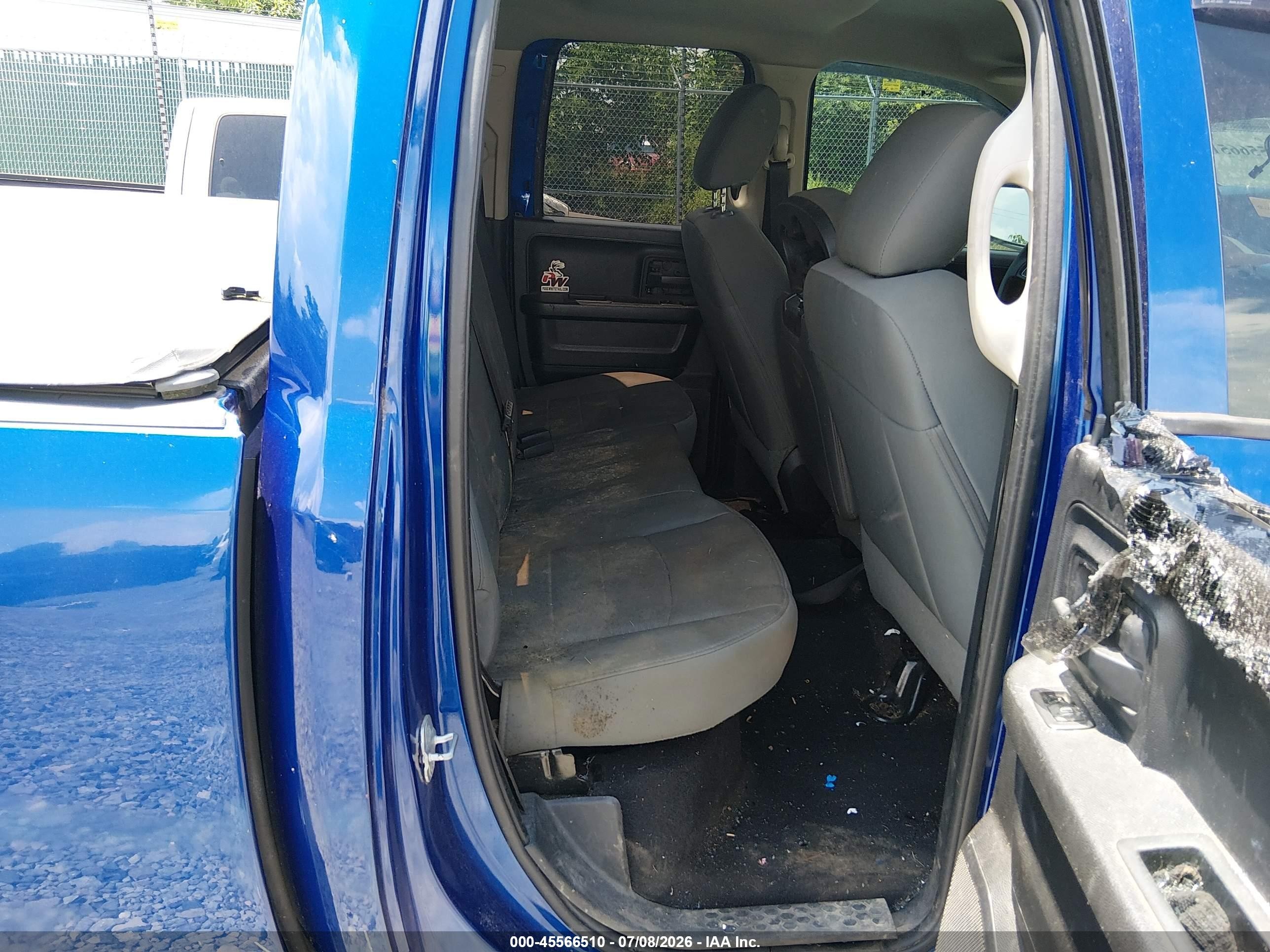 2014 Ram 1500 Express Blue vin: 1C6RR7FT4ES394984
