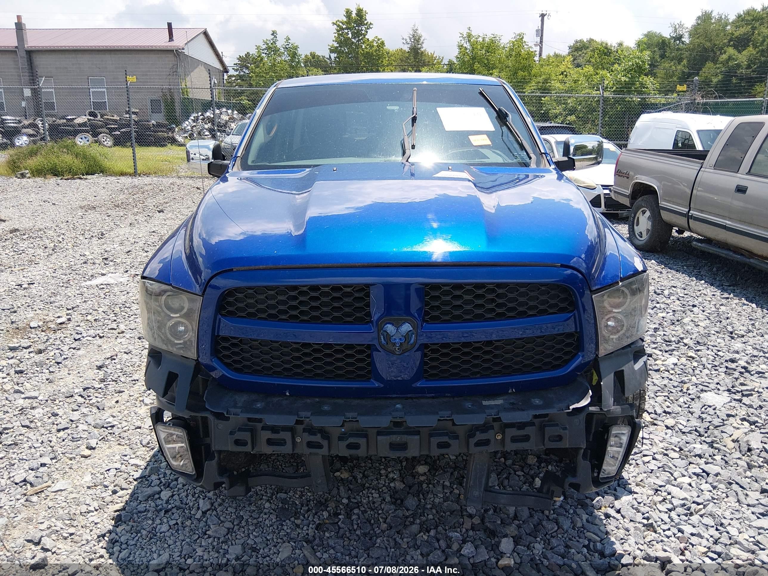 2014 Ram 1500 Express Blue vin: 1C6RR7FT4ES394984