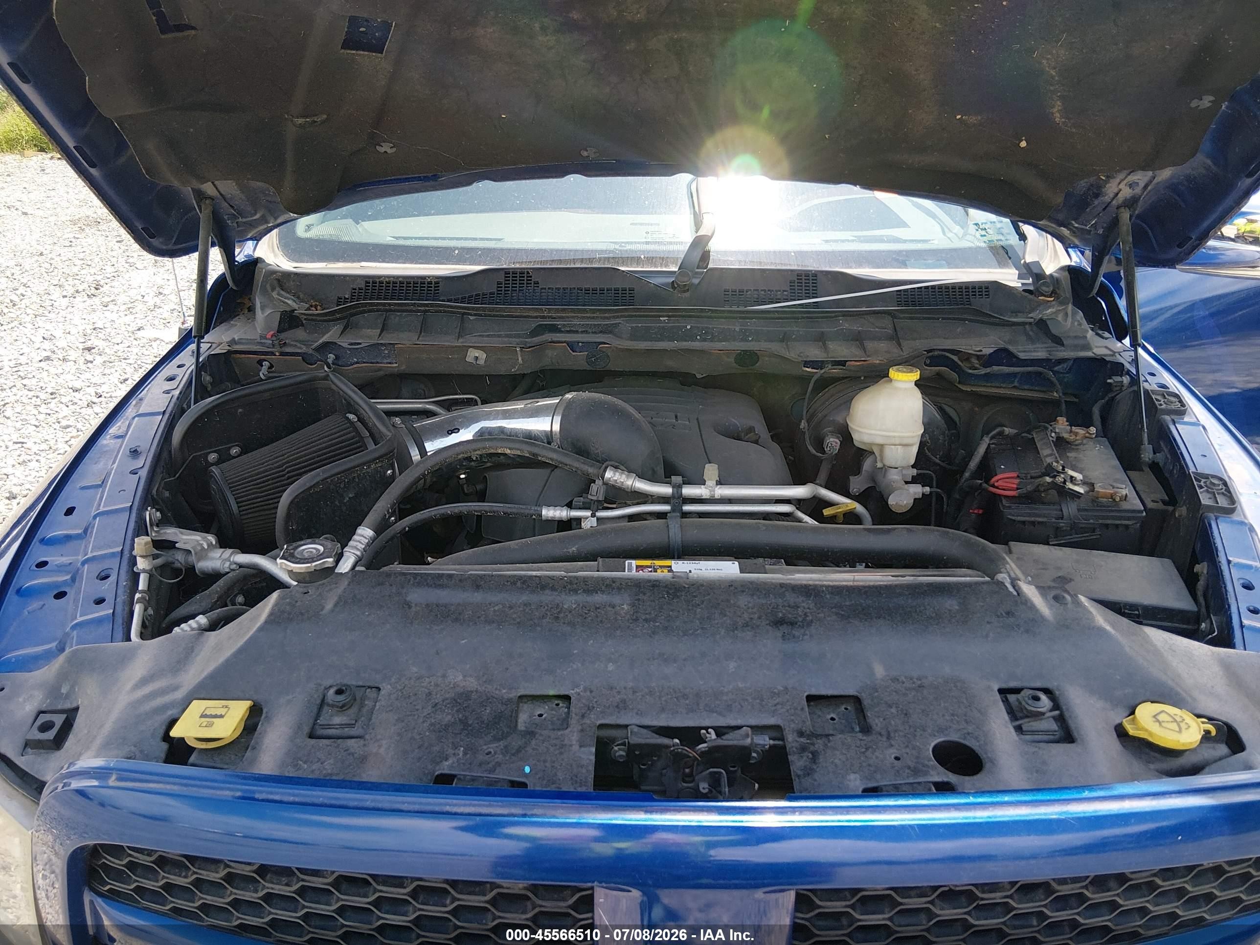 2014 Ram 1500 Express Blue vin: 1C6RR7FT4ES394984