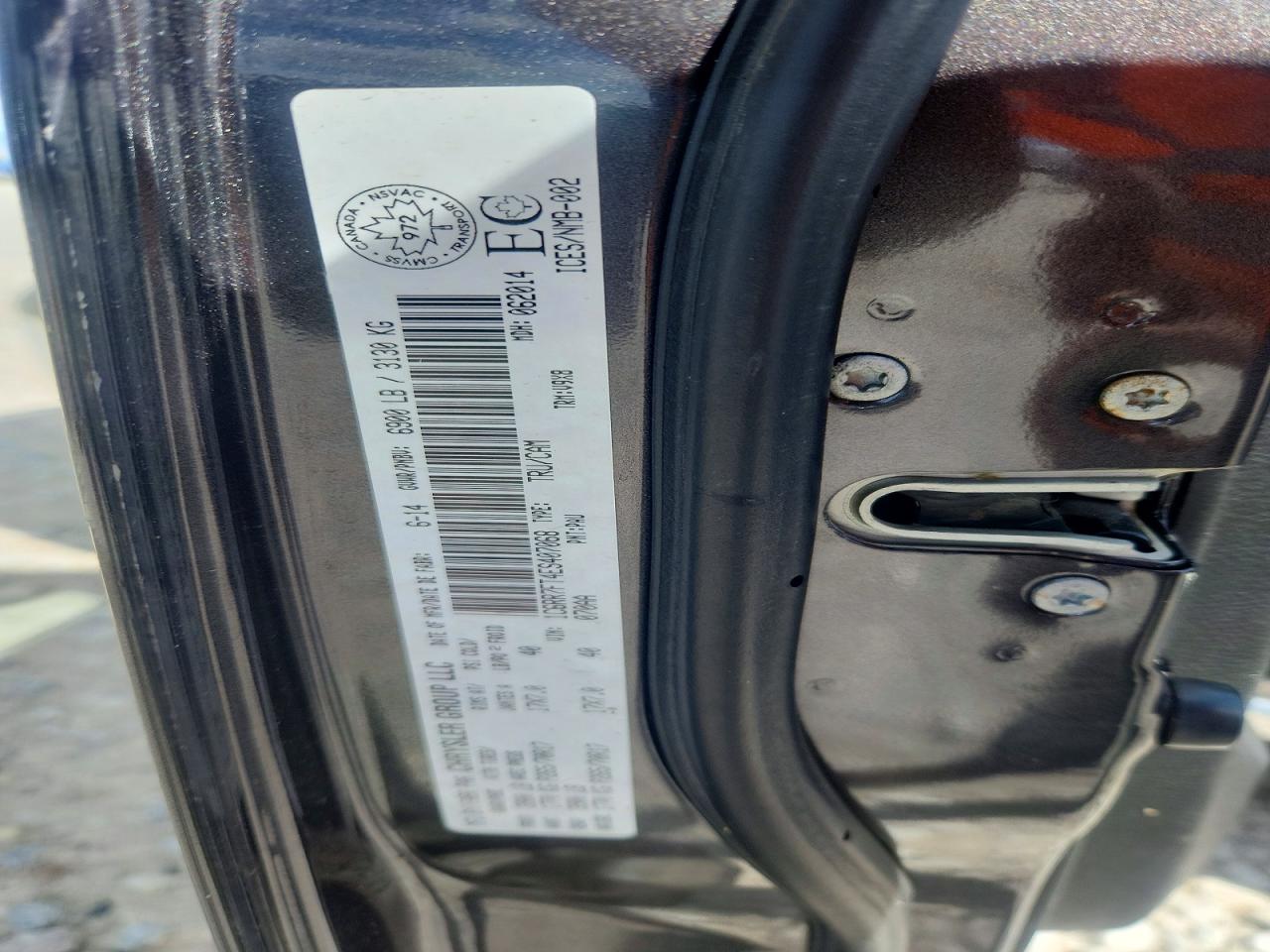 2014 Ram 1500 St Серый vin: 1C6RR7FT4ES407068
