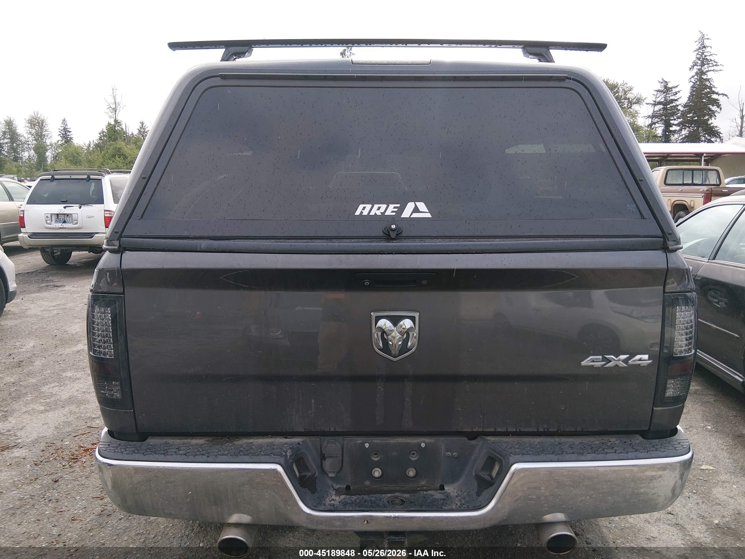 2015 Ram 1500 Tradesman Gray vin: 1C6RR7FT4FS538079