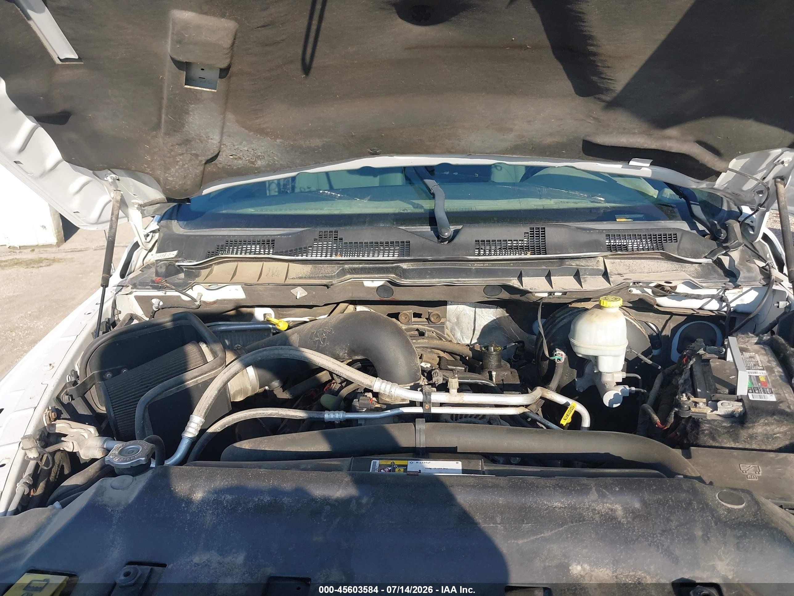 2015 Ram 1500 Tradesman Белый vin: 1C6RR7FT4FS656634