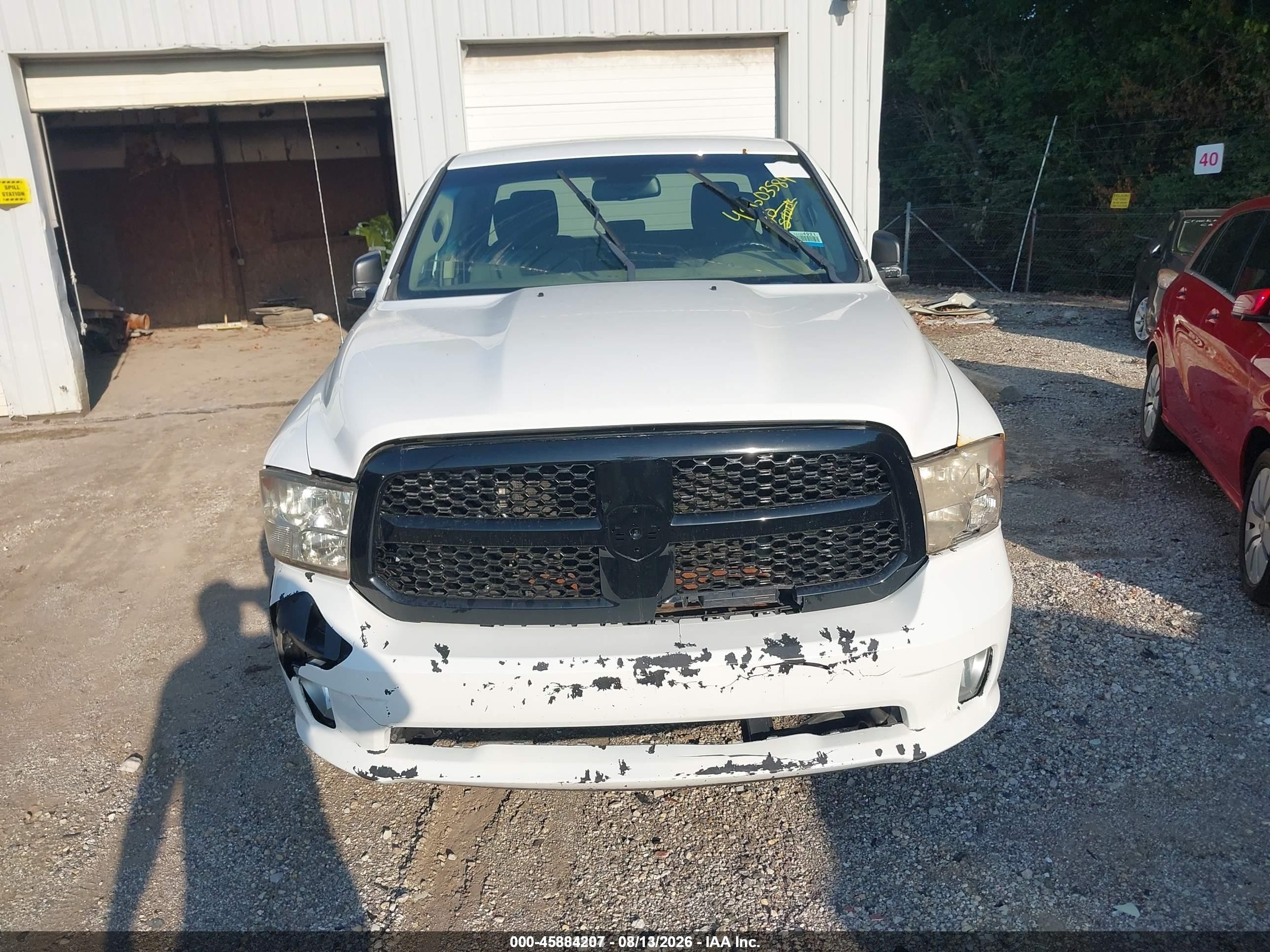 2015 Ram 1500 Tradesman Белый vin: 1C6RR7FT4FS656634