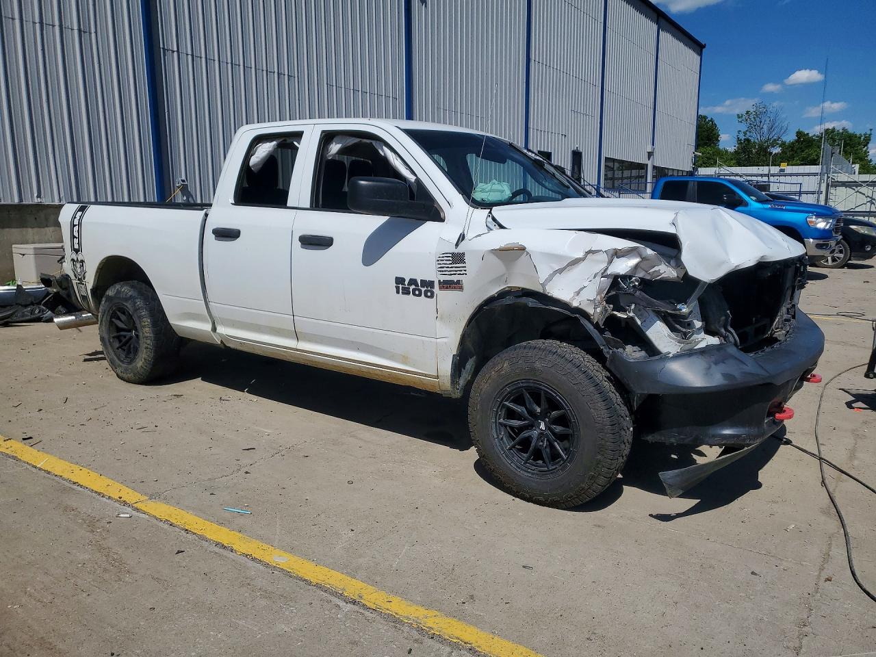 2015 Ram 1500 St White vin: 1C6RR7FT4FS763764
