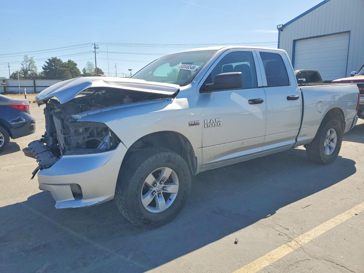 2016 Ram 1500 St Silver vin: 1C6RR7FT4GS388010