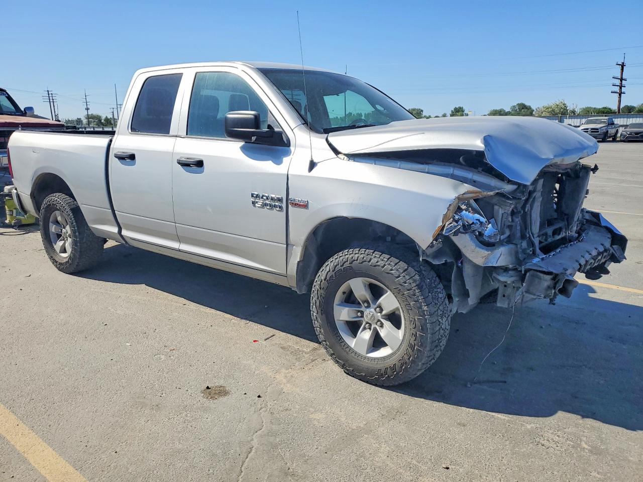 2016 Ram 1500 St Silver vin: 1C6RR7FT4GS388010